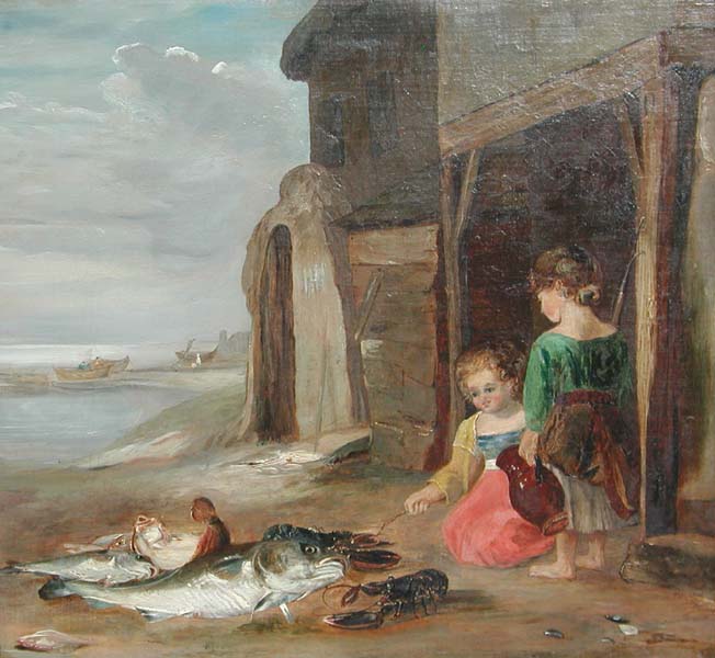 After the Catch - Attributed to William Collins
