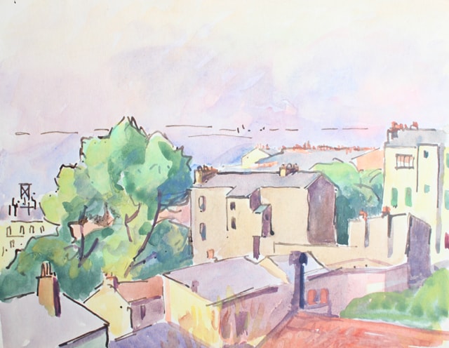 City View - Ludovic-Rodo Pissarro (1878 - 1952)