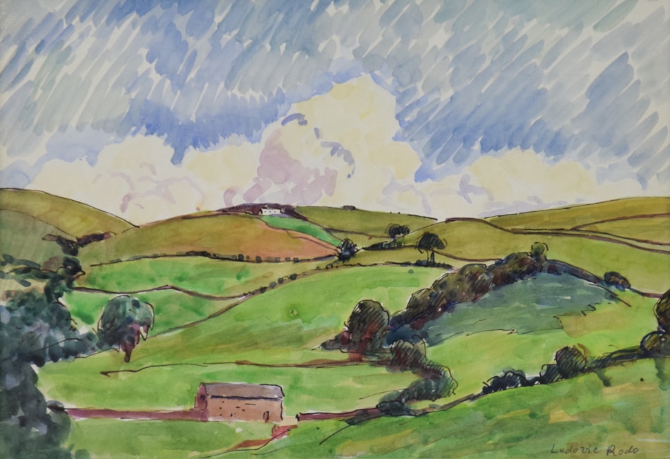 Paysage - Ludovic-Rodo Pissarro (1878 - 1952)