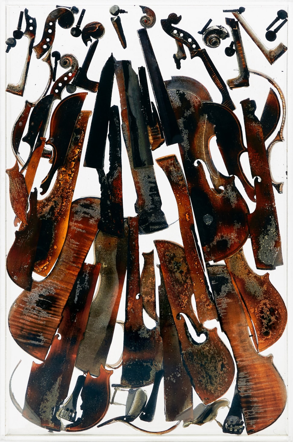 Accumulation de Violons - Arman (Armand Fernandez) (1928 - 2005)