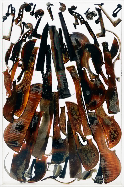 Arman (Armand Fernandez) - Accumulation de Violons
