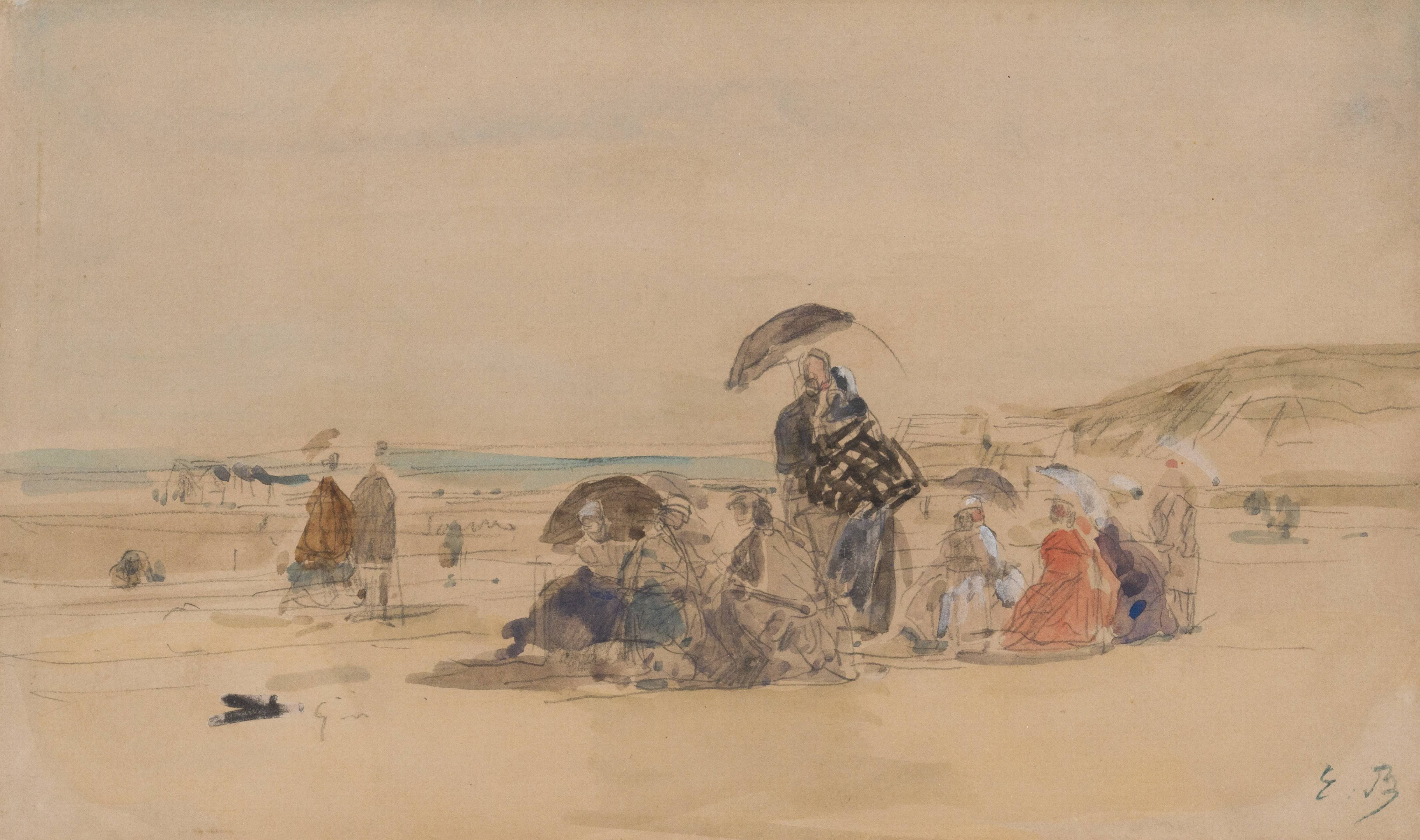 Crinolines sur la Plage de Trouville