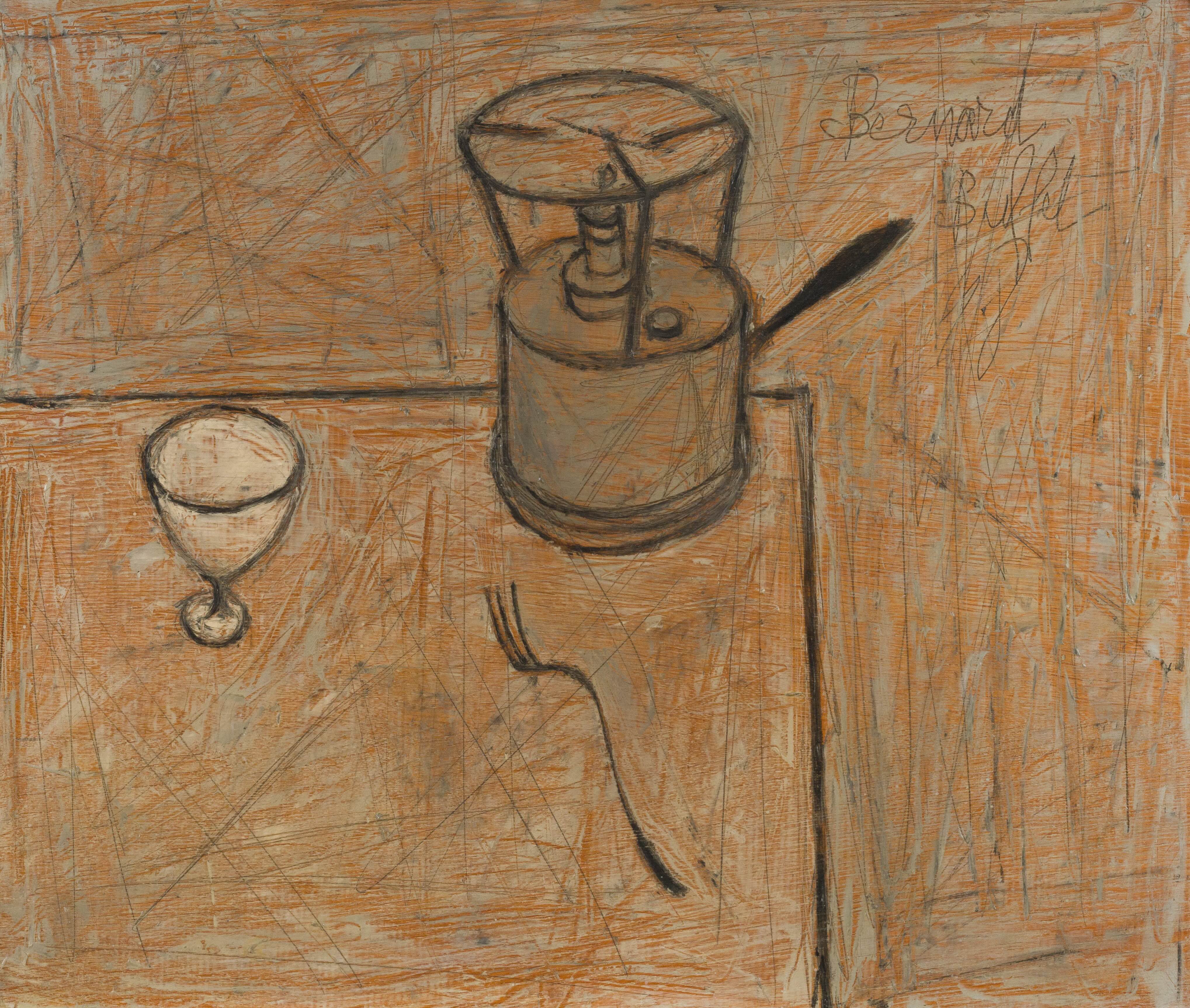 Nature morte au réchaud