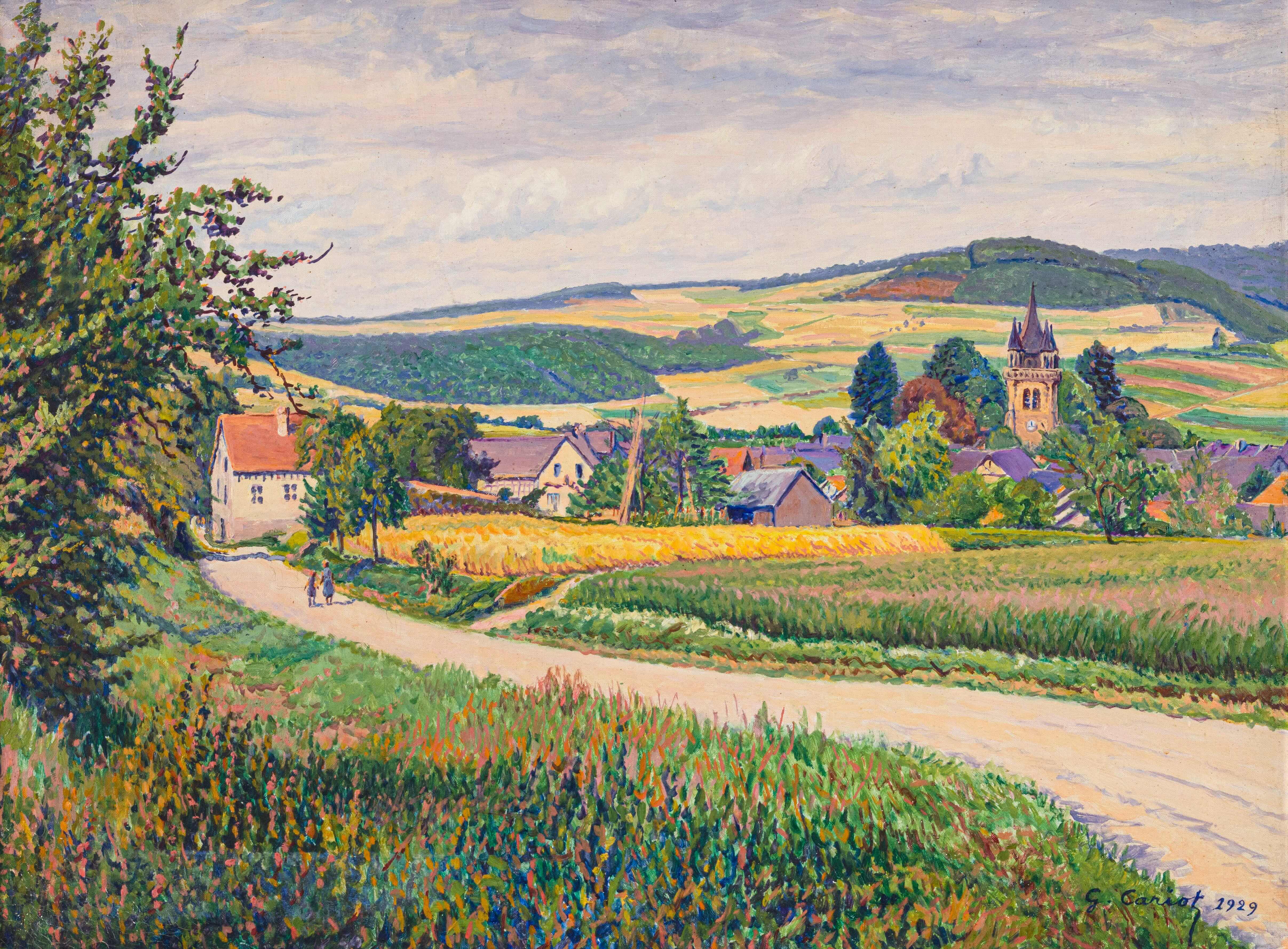 Germany, landscape near Georgenborn
