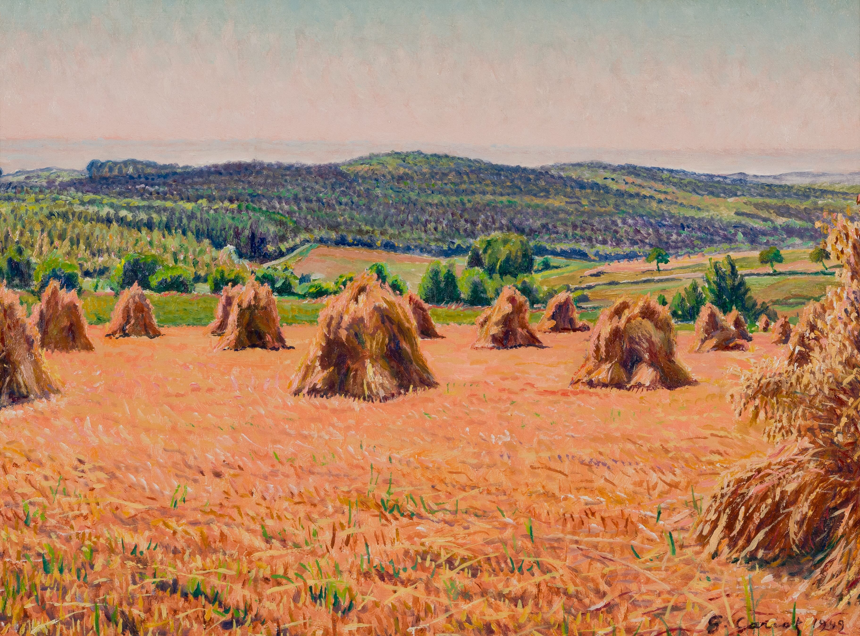 Gustave Cariot - Les Meules, Vallée du Rhin