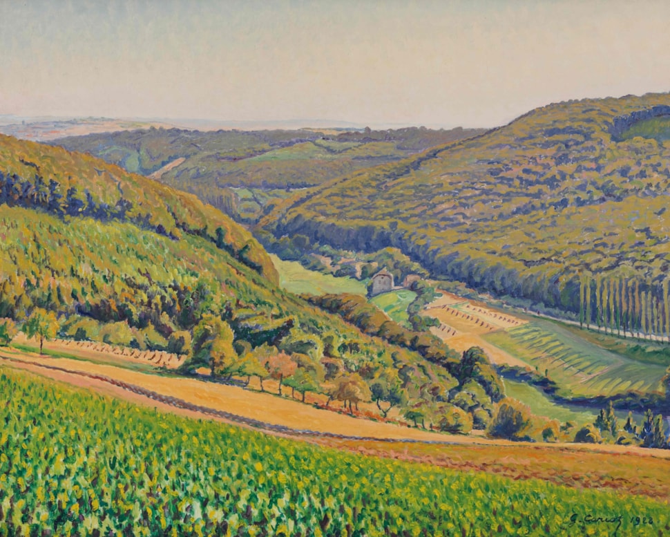 Vue de la Vallée - Gustave Cariot (1872 - 1950)