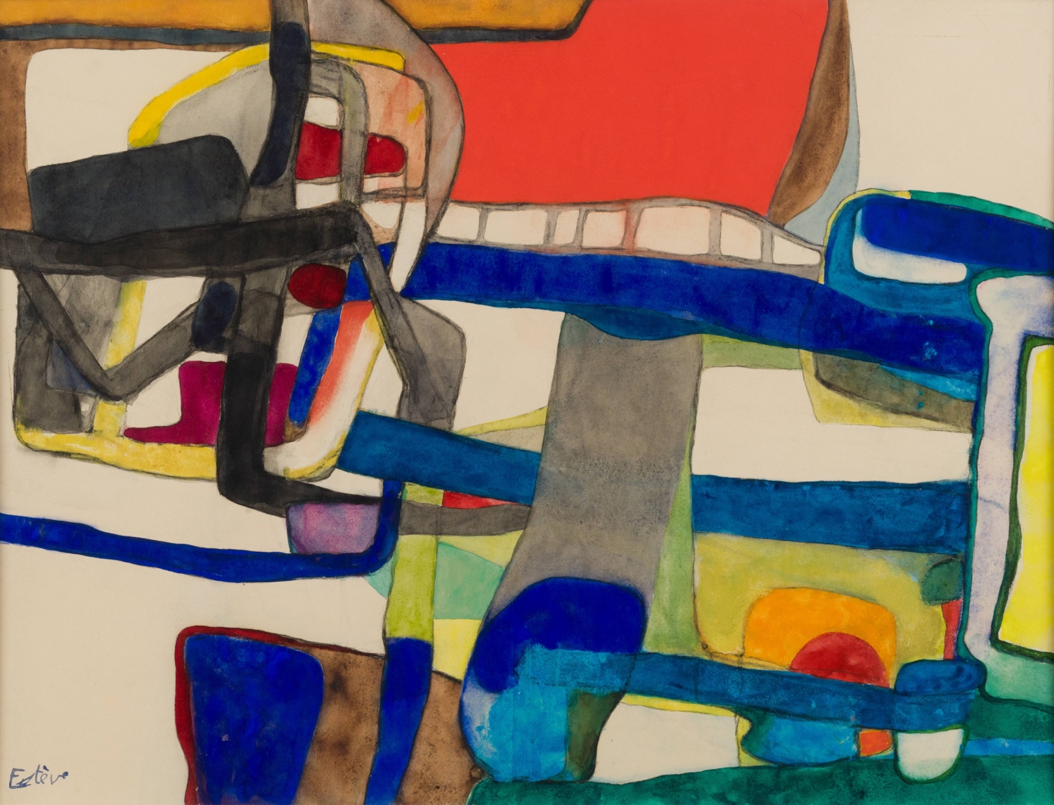 Untitled - Maurice Estève (1904 - 2001)