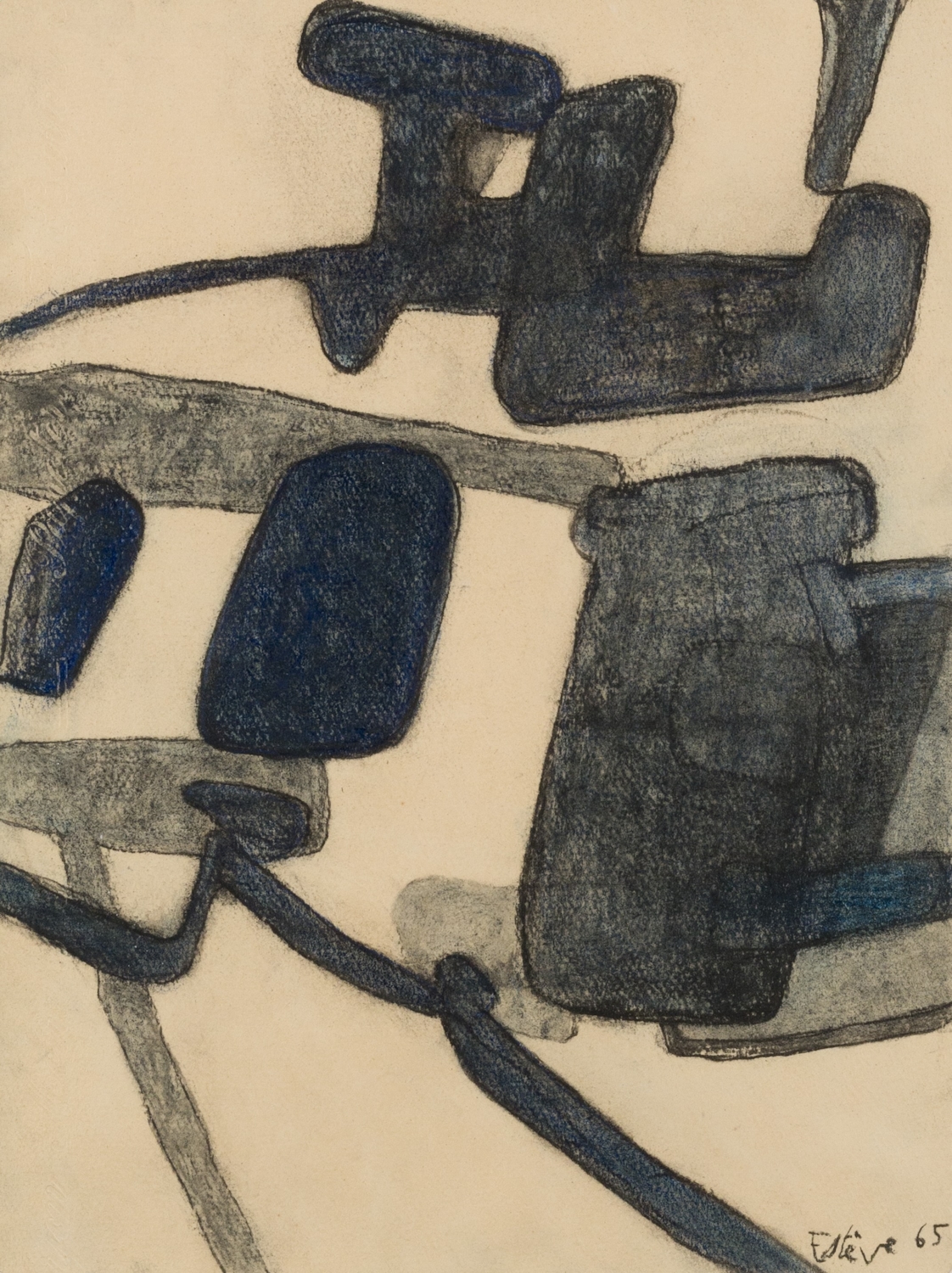 Untitled - Maurice Estève (1904 - 2001)