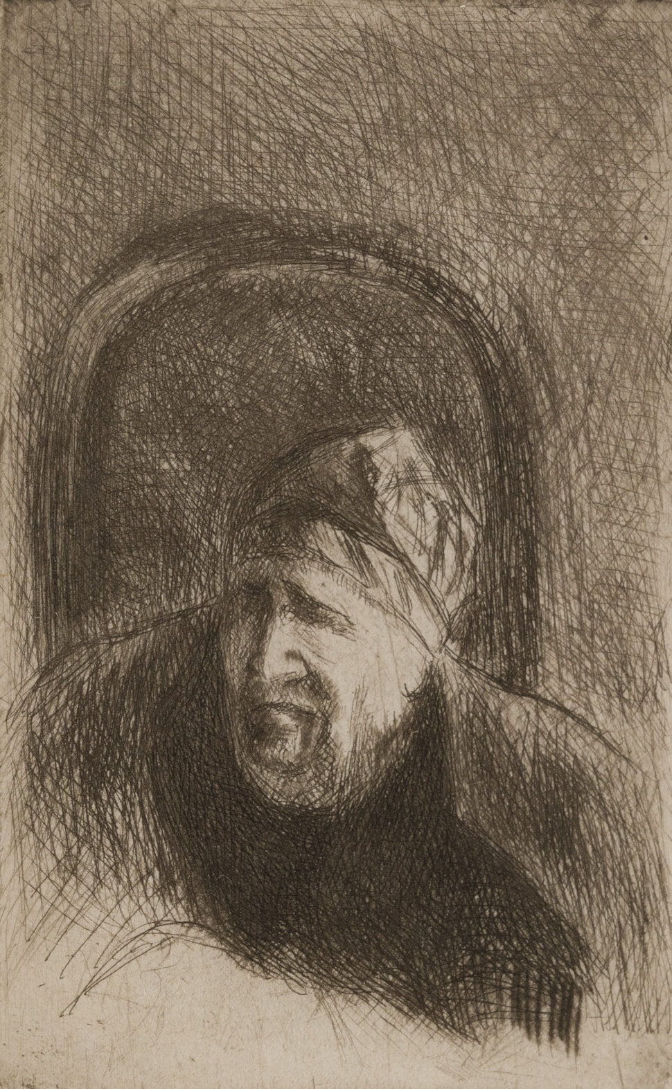 Grand'mère dans son fauteuil - Camille Pissarro (1830 - 1903)