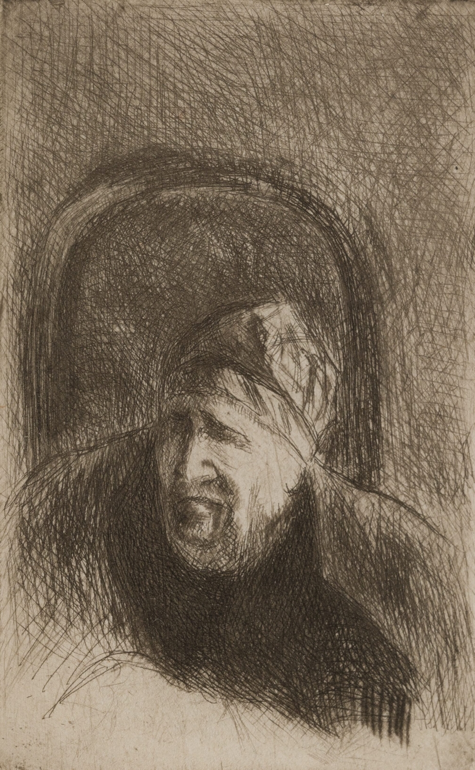 Grand'mère dans son fauteuil - Camille Pissarro (1830 - 1903)