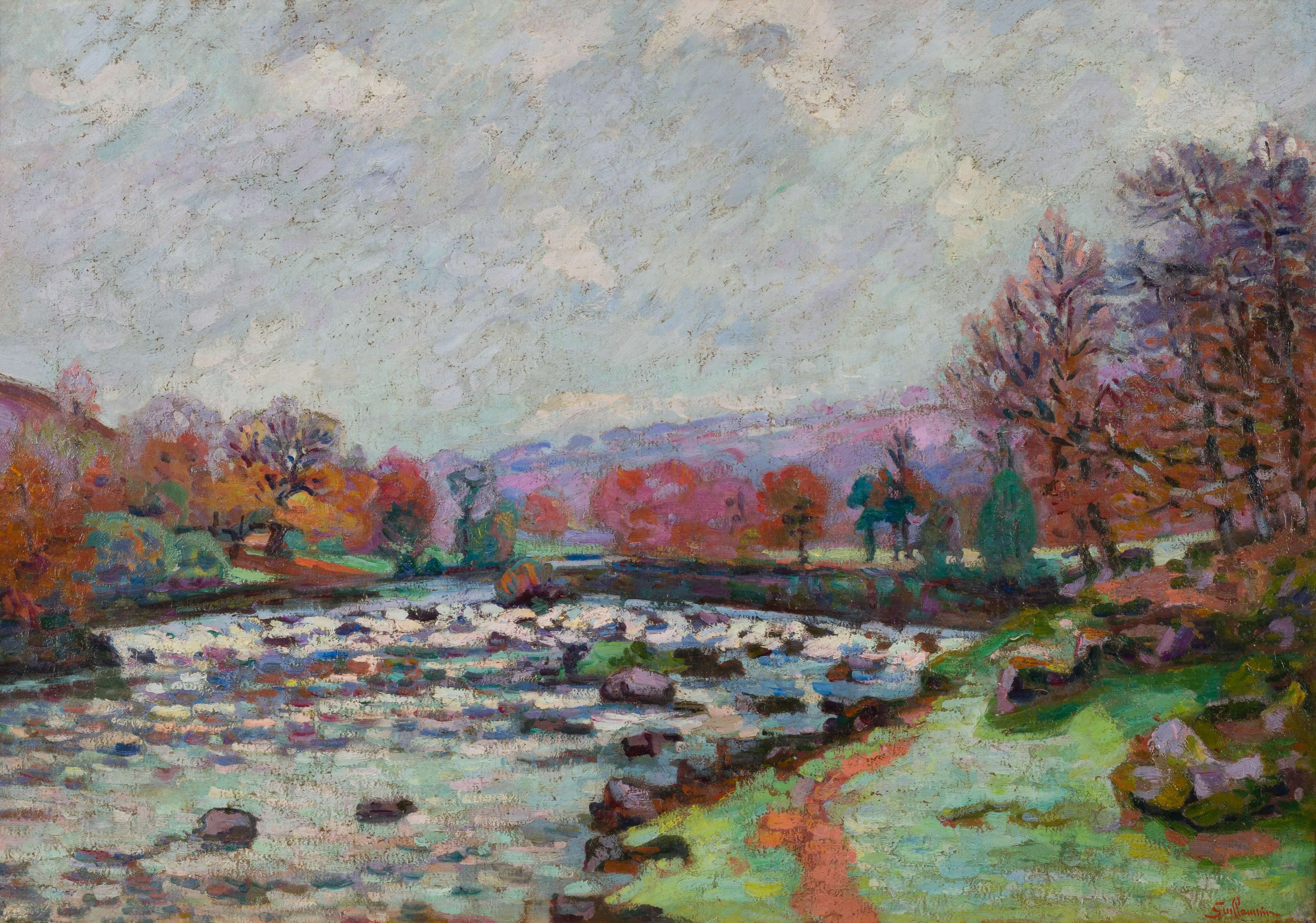 Barrage de Génétin, Crozant - Armand Guillaumin (1841 - 1927)