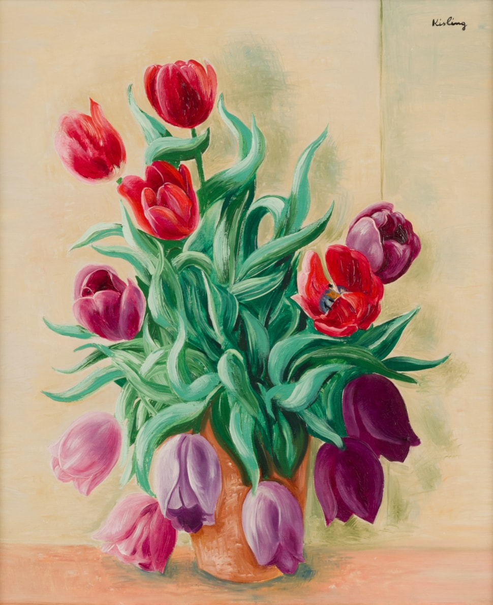 Tulips - Moïse Kisling (1891 - 1953)