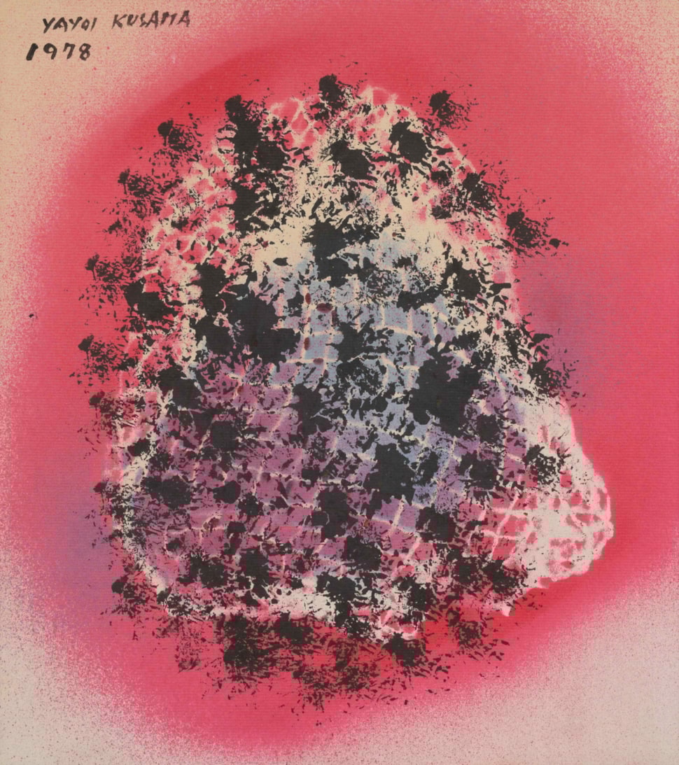 The Burial Day in Flower Garden - Yayoi Kusama (b. 1929 - )
