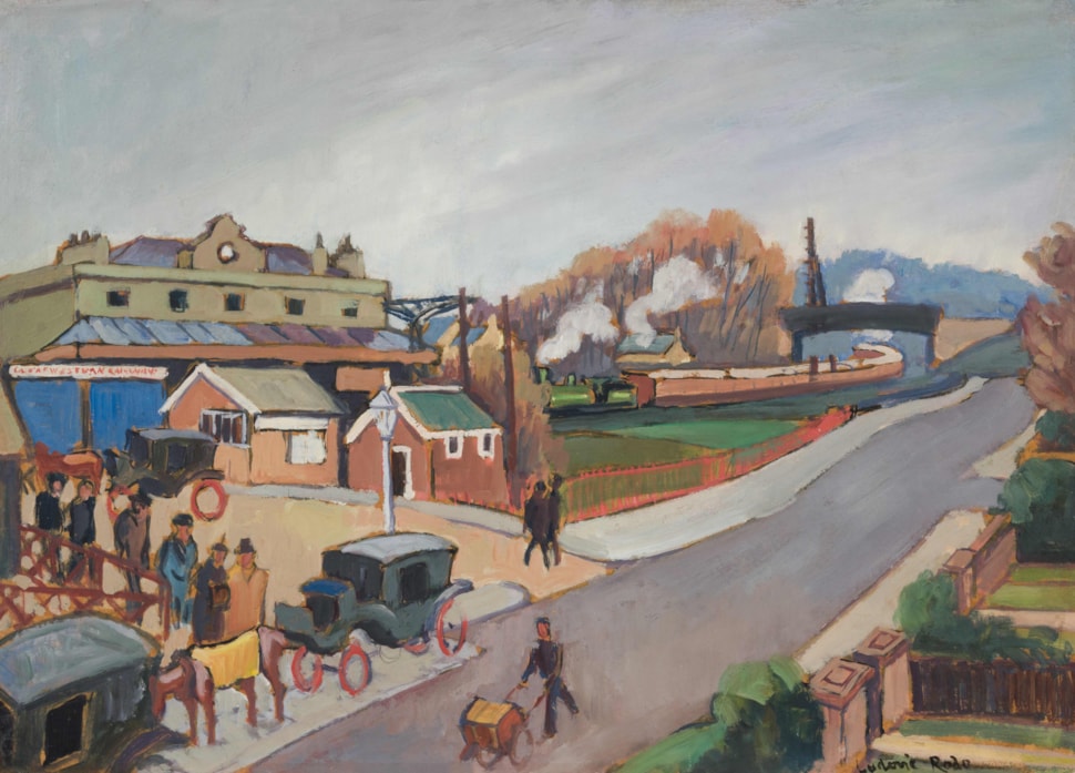 La Gare - Ludovic-Rodo Pissarro (1878 - 1952)