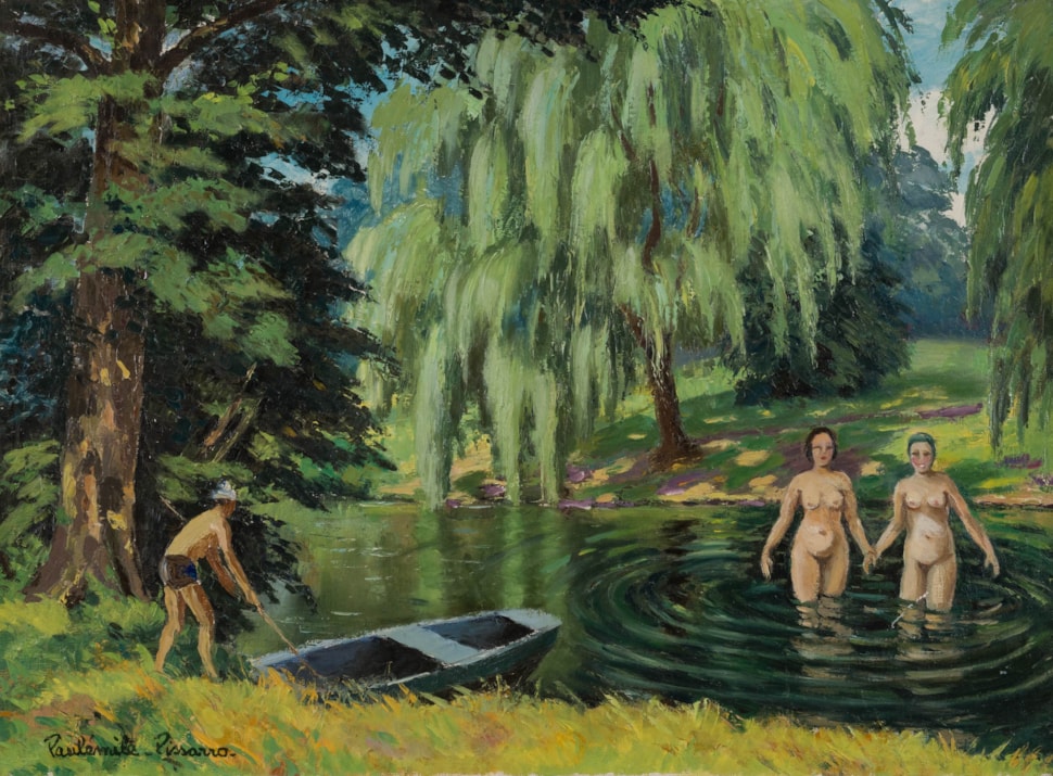 Les Baigneuses - Paulémile Pissarro (1884 - 1972)