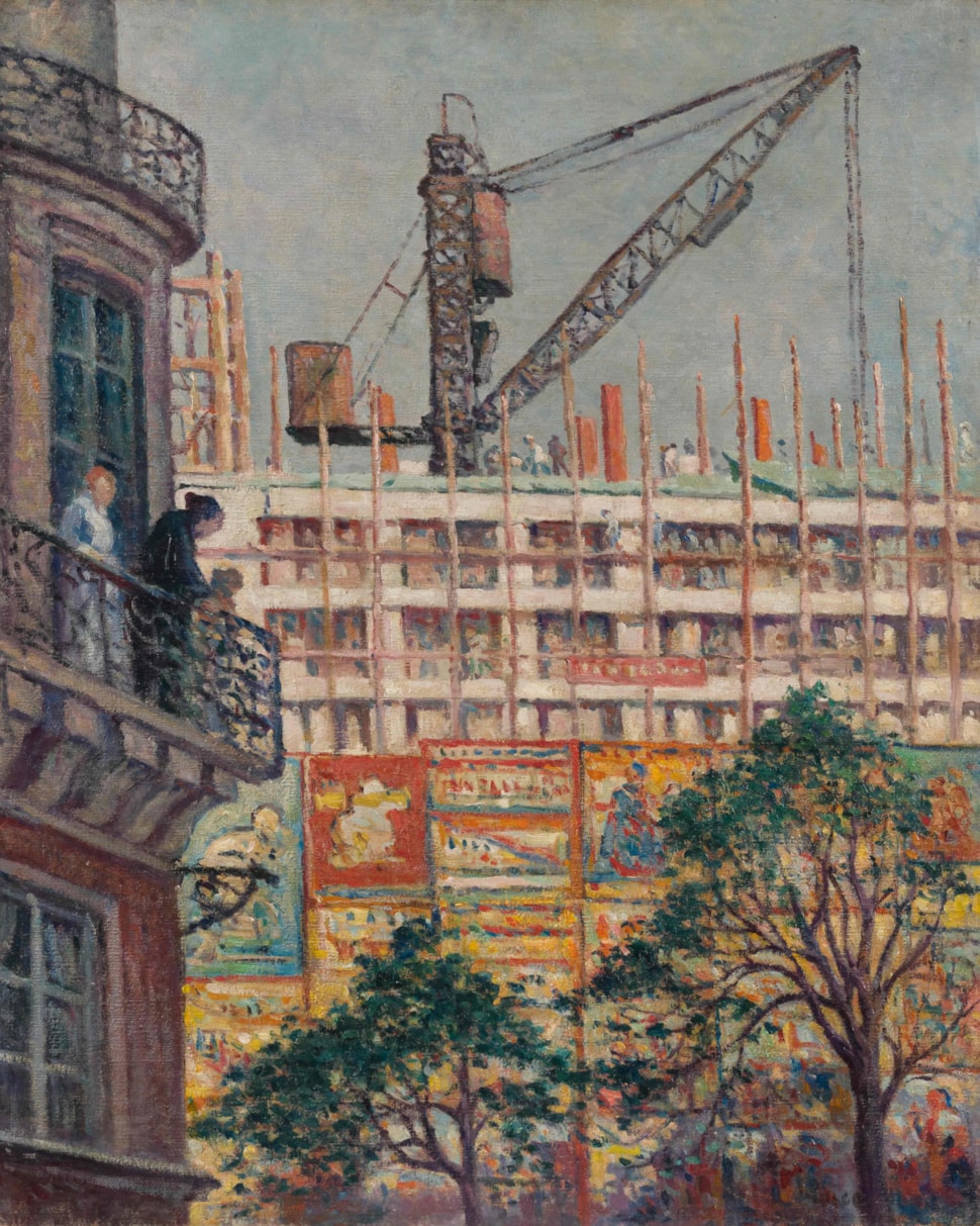 Paris, Les Affiches, Boulevard des Italiens - Maximilien Luce (1858 - 1941)