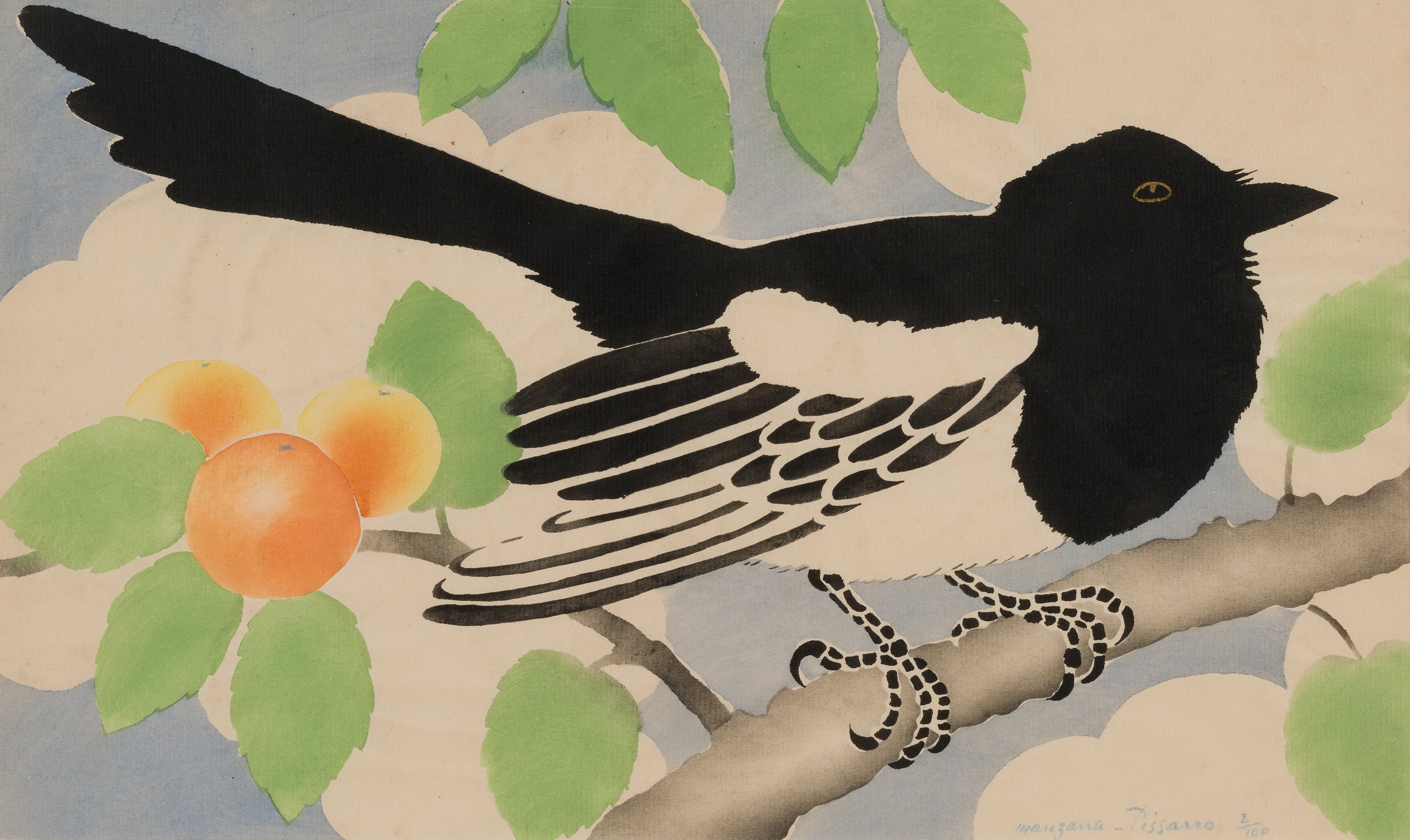 Georges Manzana Pissarro - Magpie