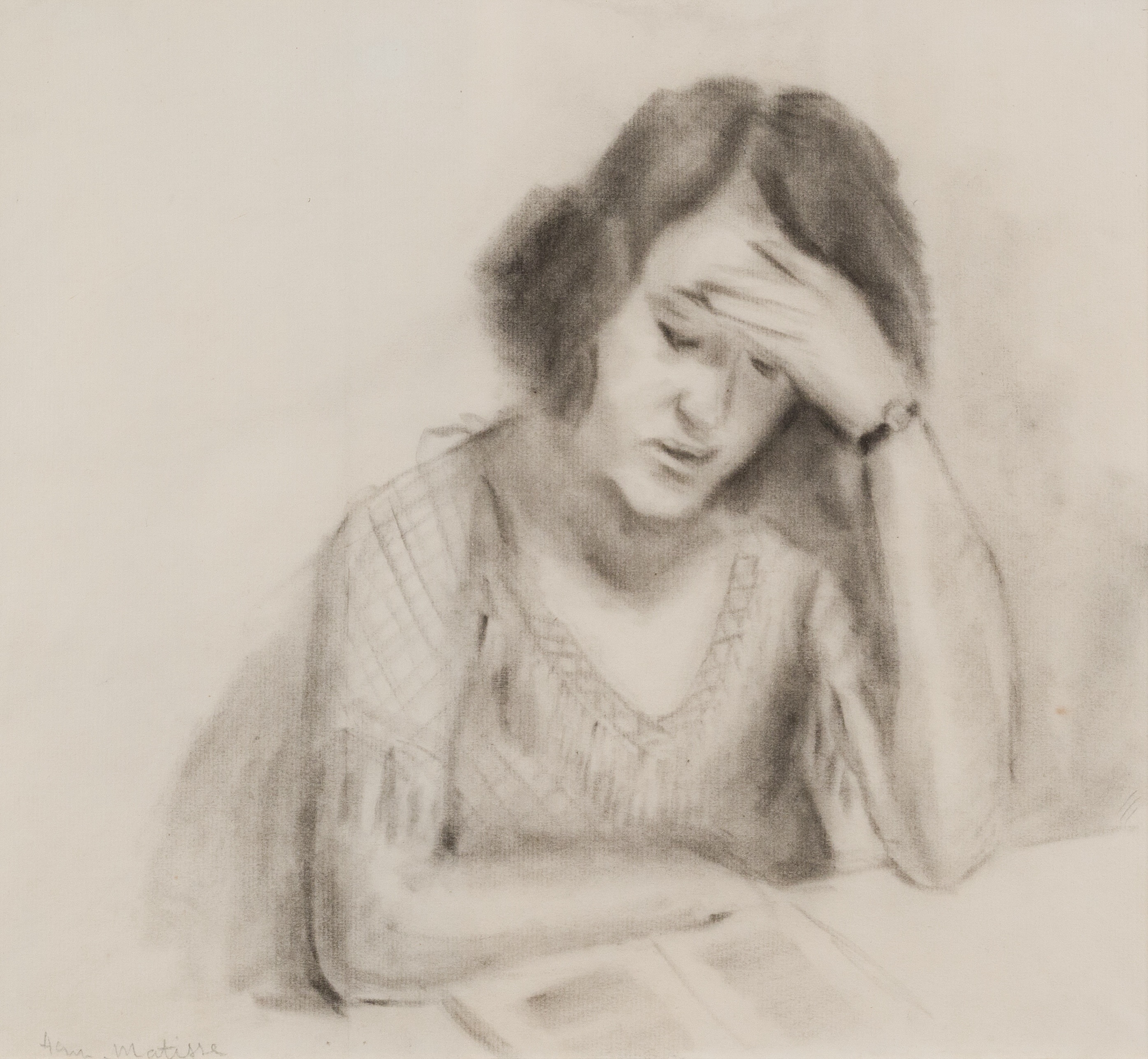 Henri Matisse - Henriette lisant