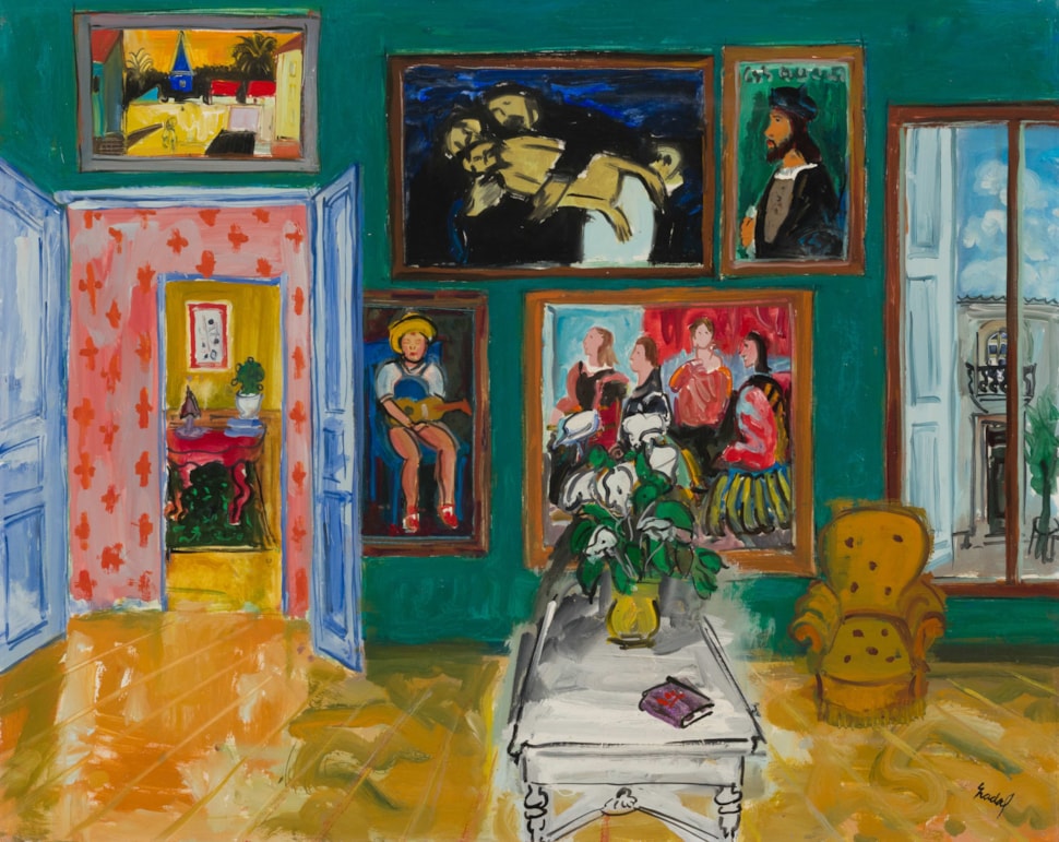 Bouquet de fleurs - Carlos Nadal (1917 - 1998)