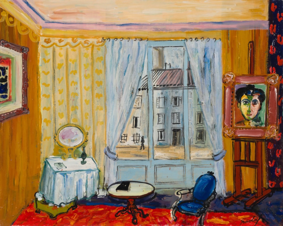 La grande fenêtre ouverte - Carlos Nadal (1917 - 1998)