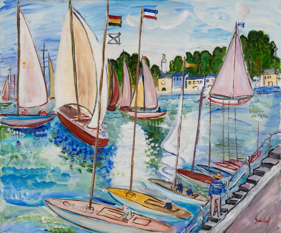 Le port - Carlos Nadal (1917 - 1998)