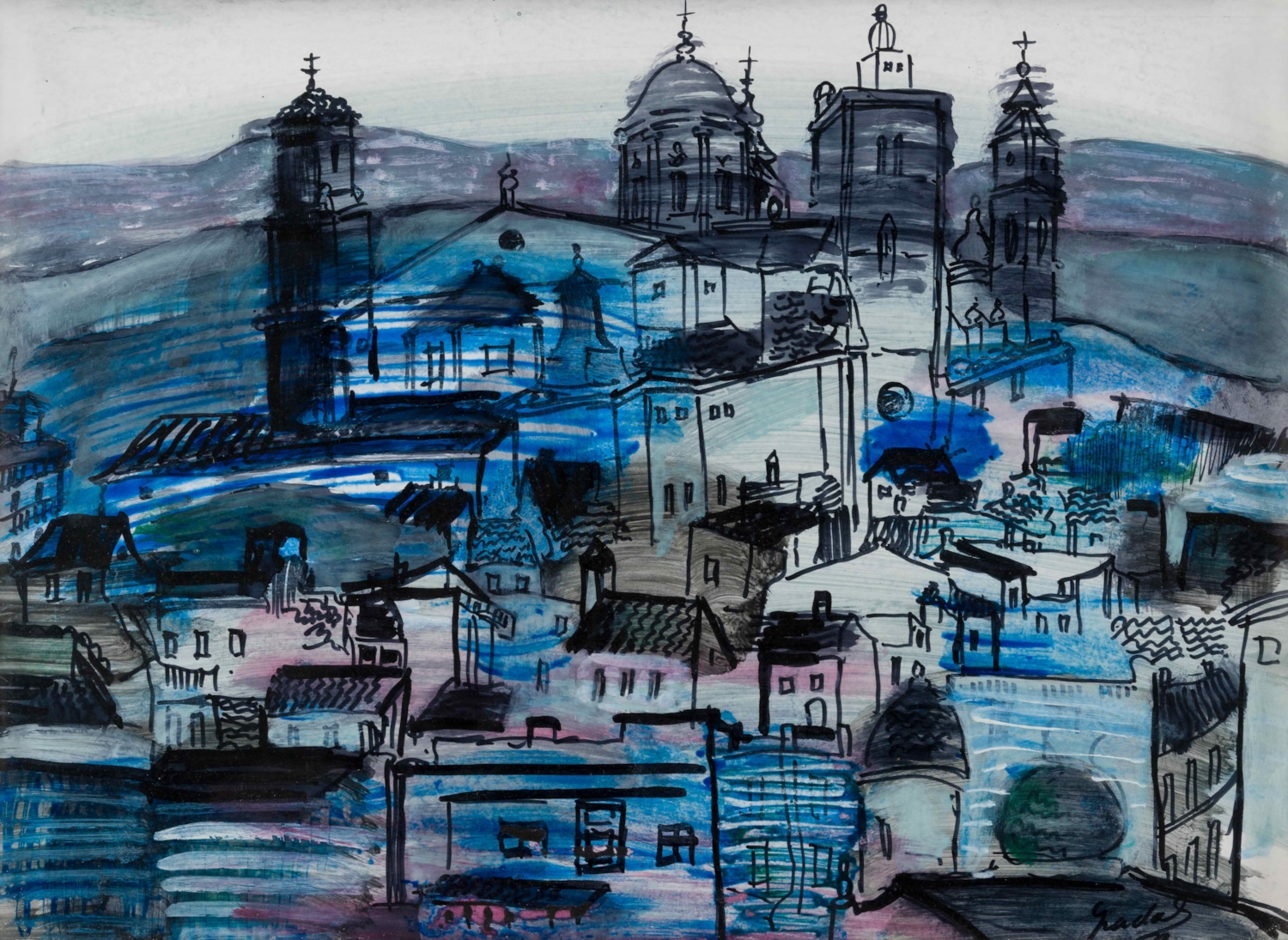 Sitges - Carlos Nadal (1917 - 1998)