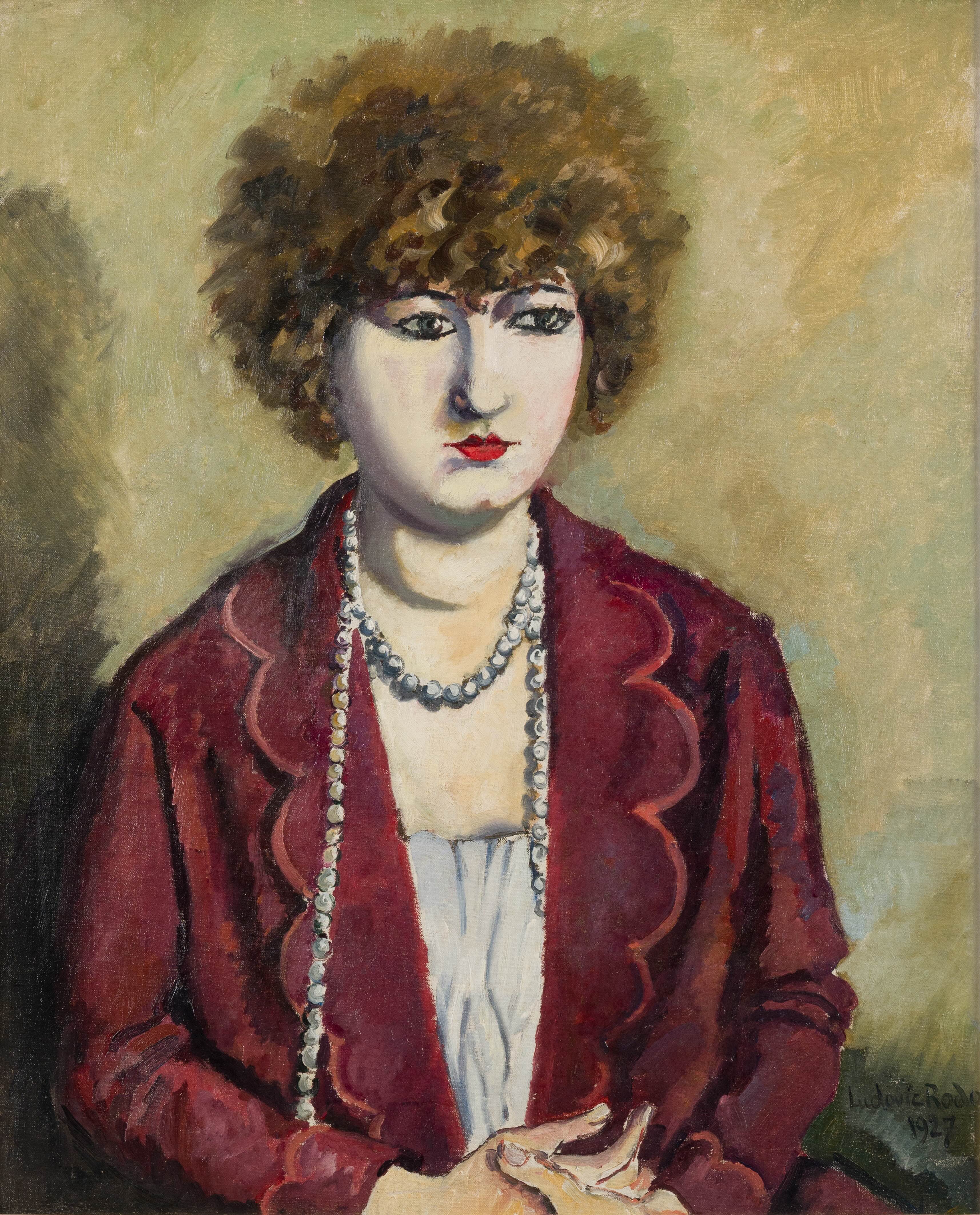 Le Collier de Perles - Ludovic-Rodo Pissarro (1878 - 1952)