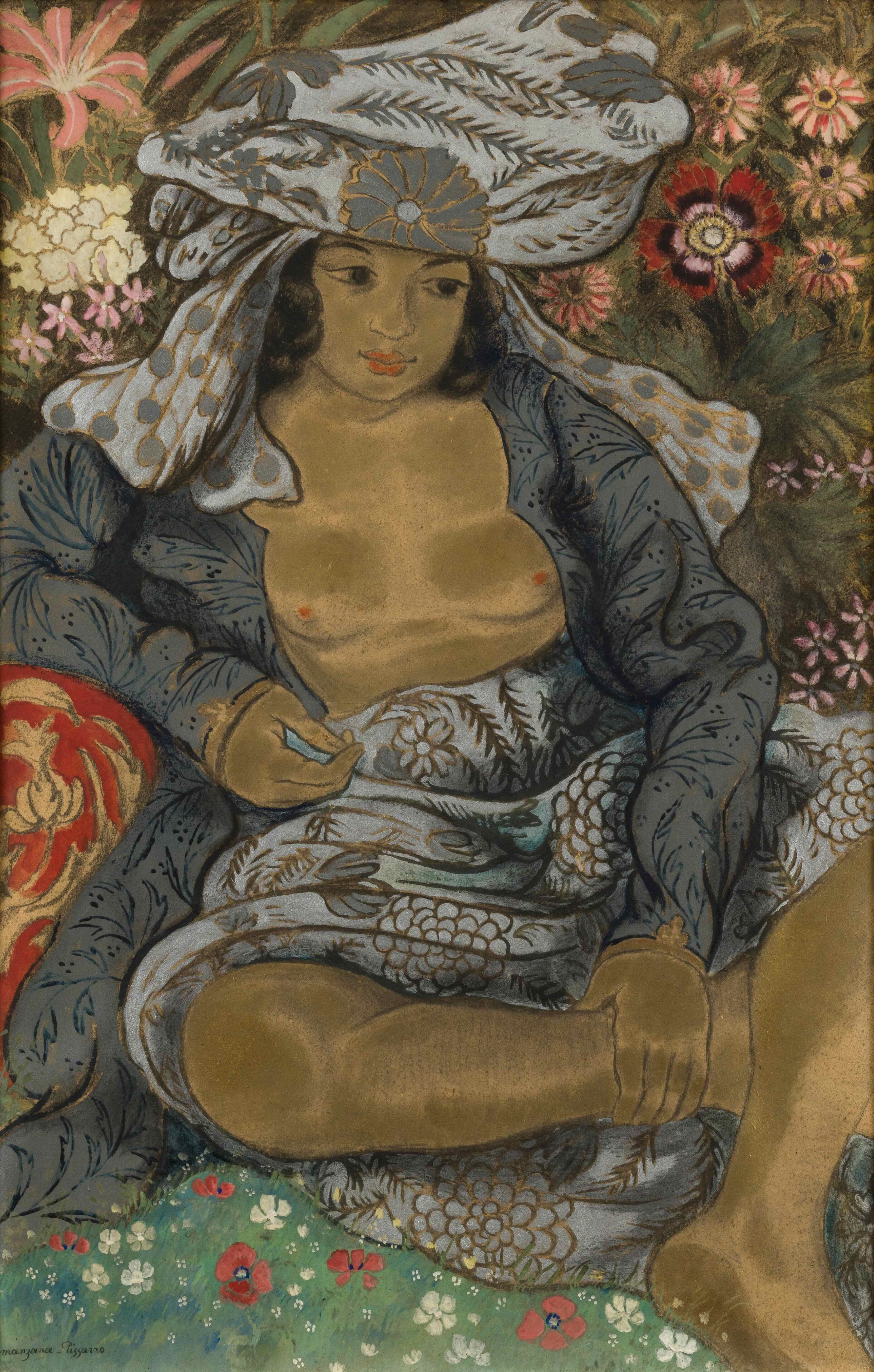 L'Orientale Assise - Georges Manzana Pissarro (1871 - 1961)