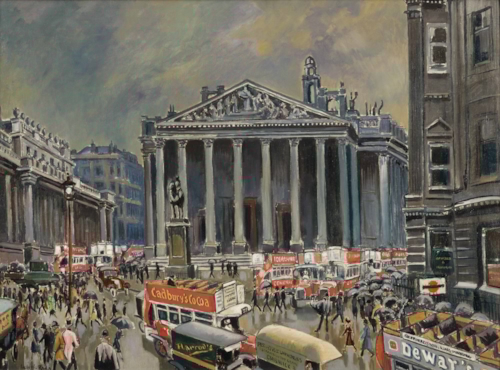 Ludovic-Rodo Pissarro - The Royal Exchange