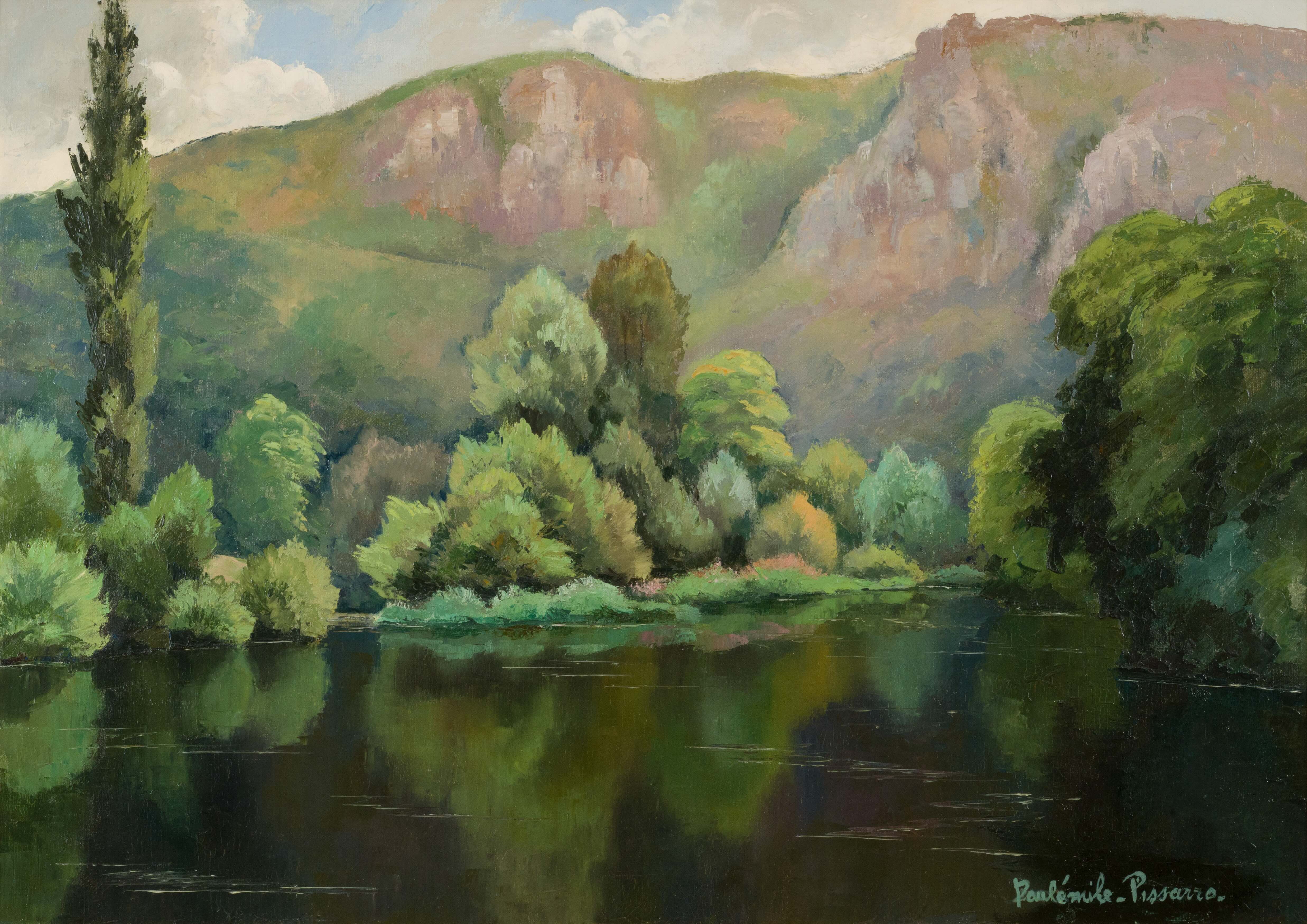 Les bords de l'Orne - Paulémile Pissarro (1884 - 1972)
