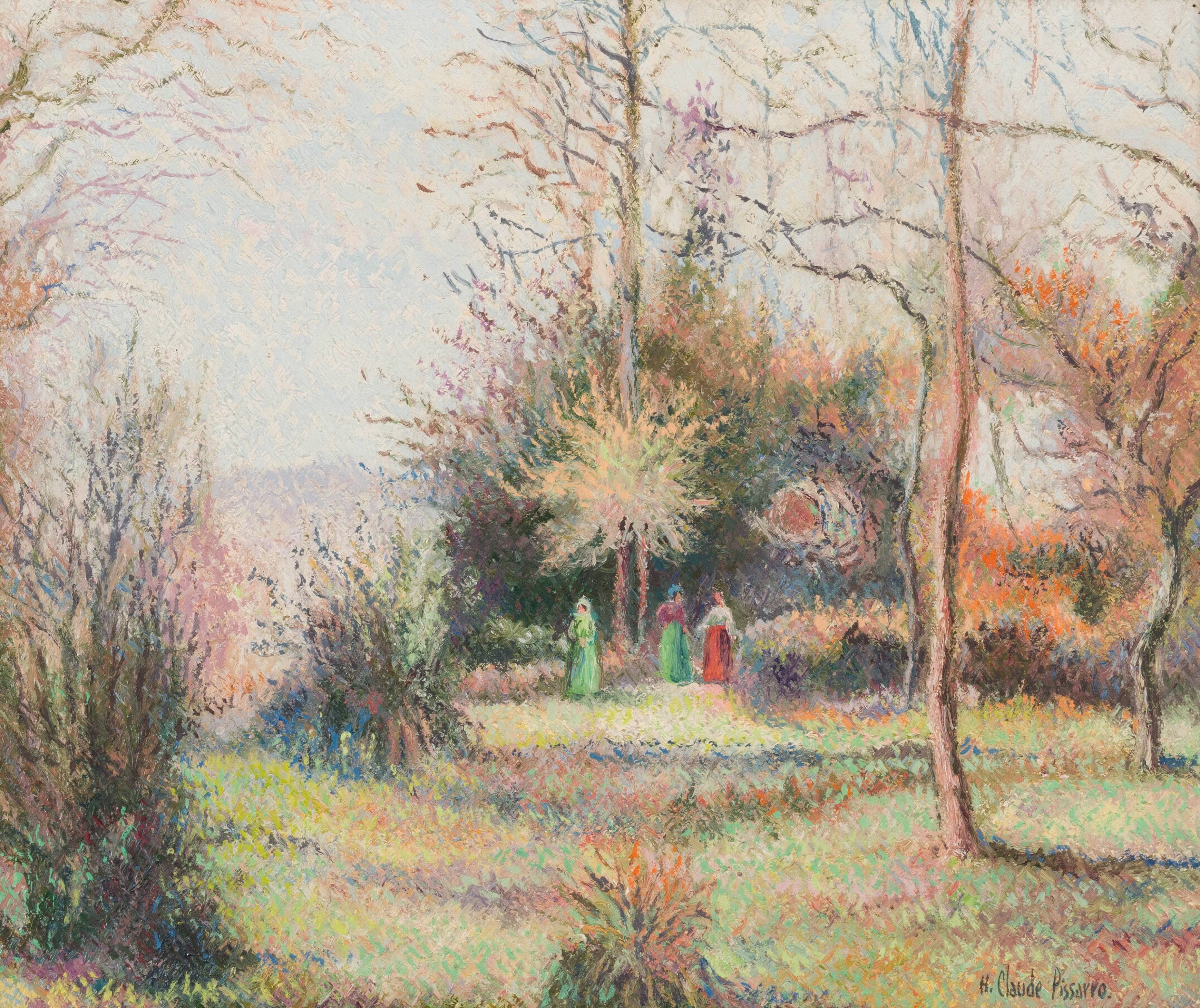 H. Claude Pissarro - Le Petit Jardin de Pont-Aven