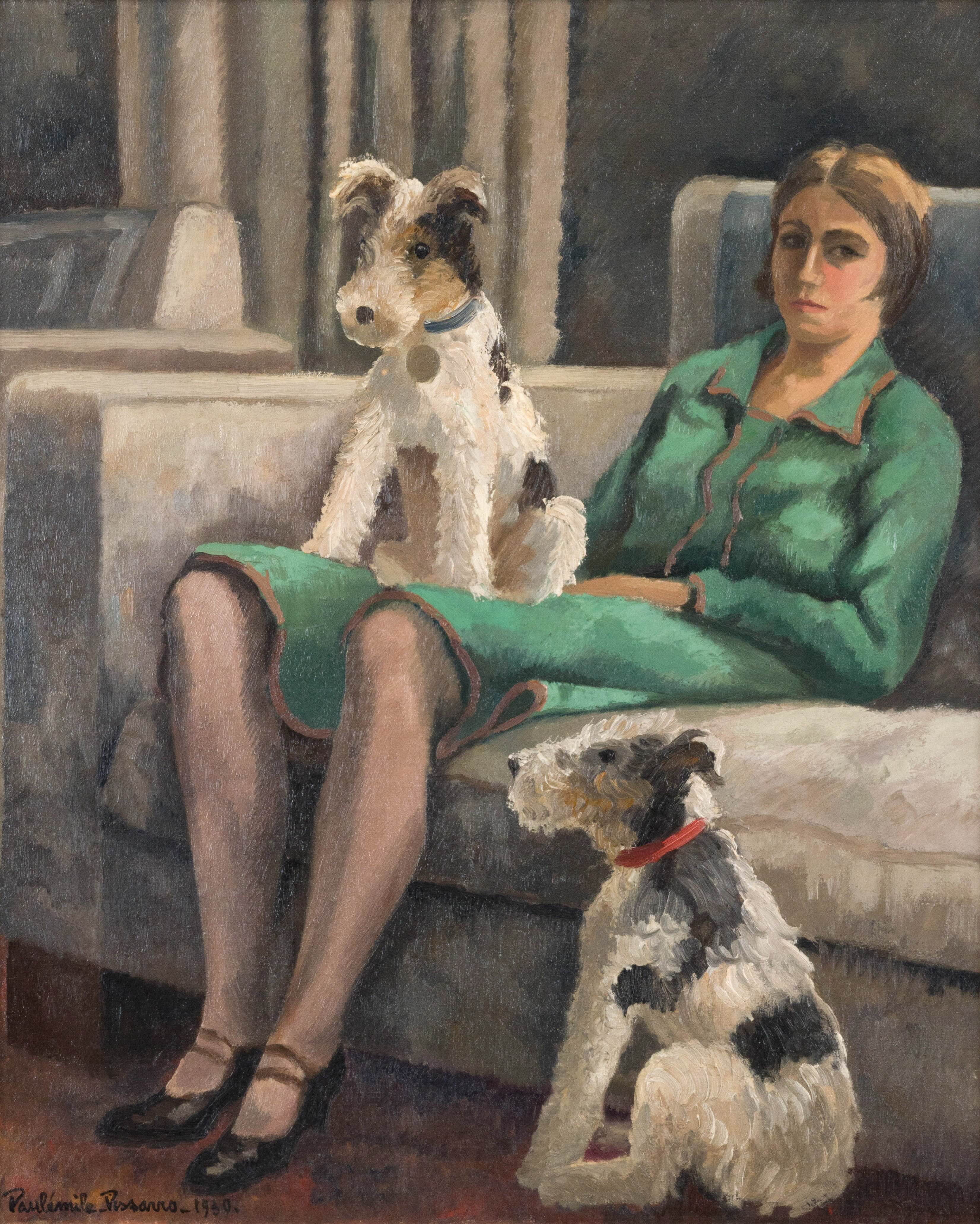 Genevieve et Ric et Rac - Paulémile Pissarro (1884 - 1972)