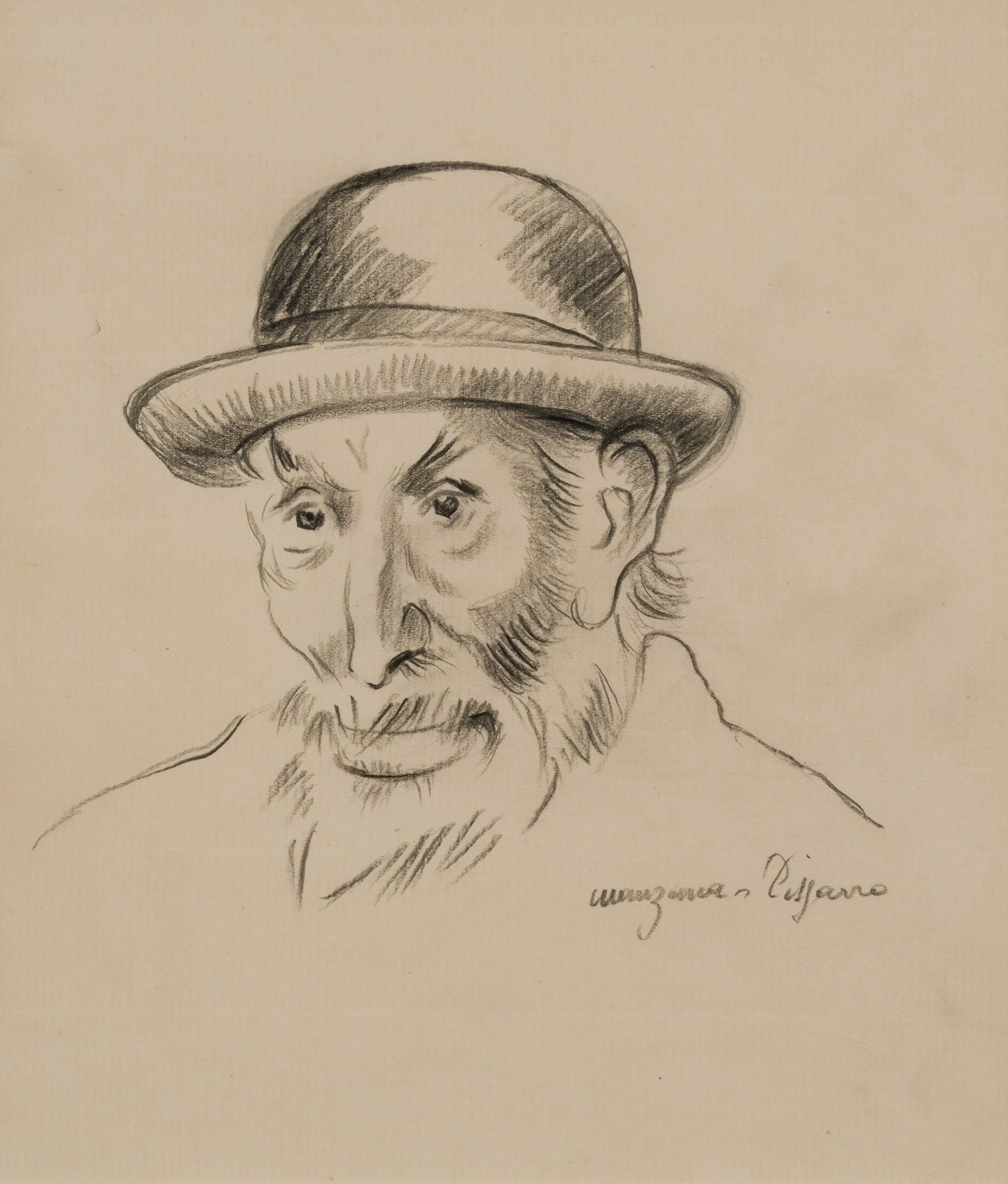 Georges Manzana Pissarro - Portrait de Renoir