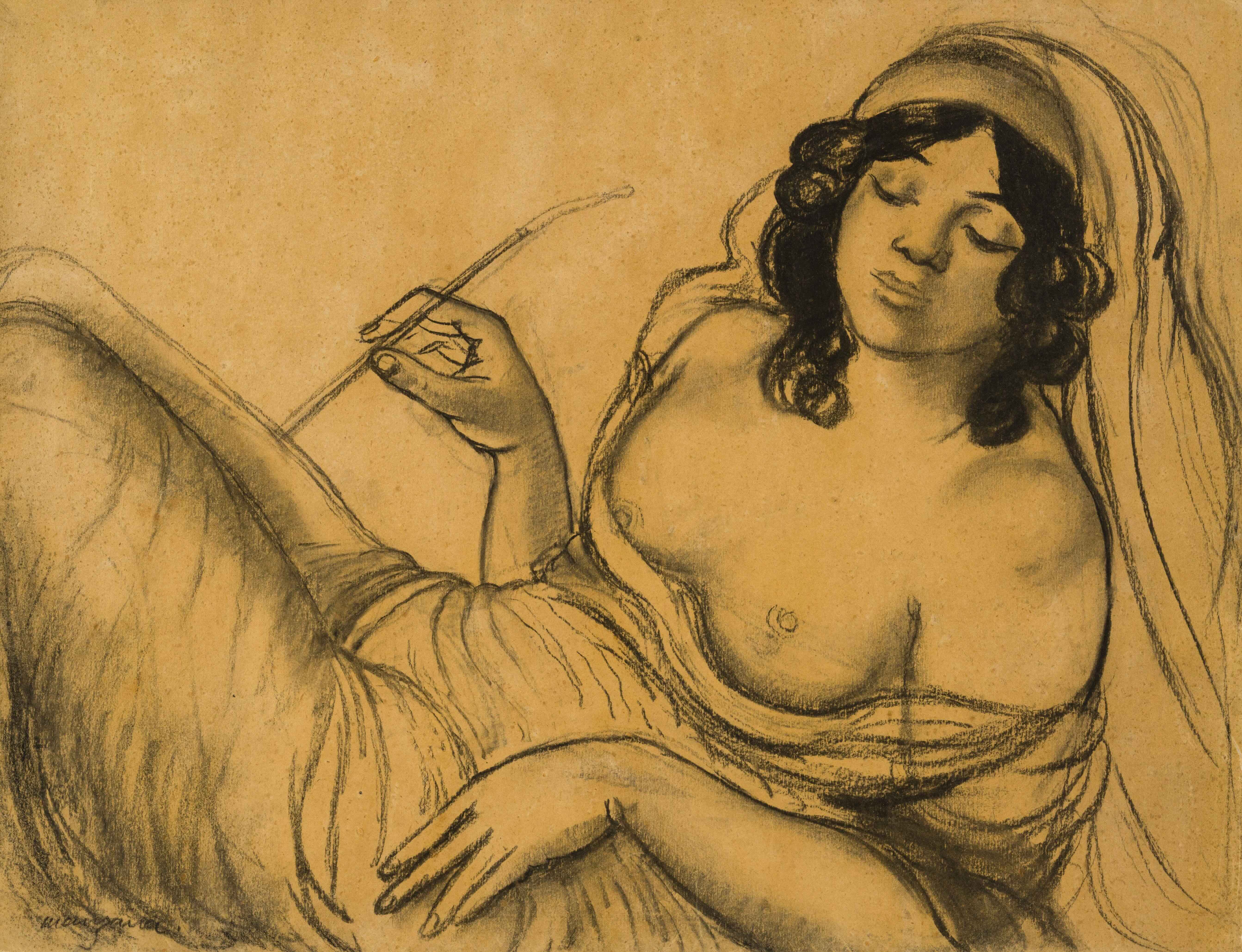 Femme marocaine - Georges Manzana Pissarro (1871 - 1961)