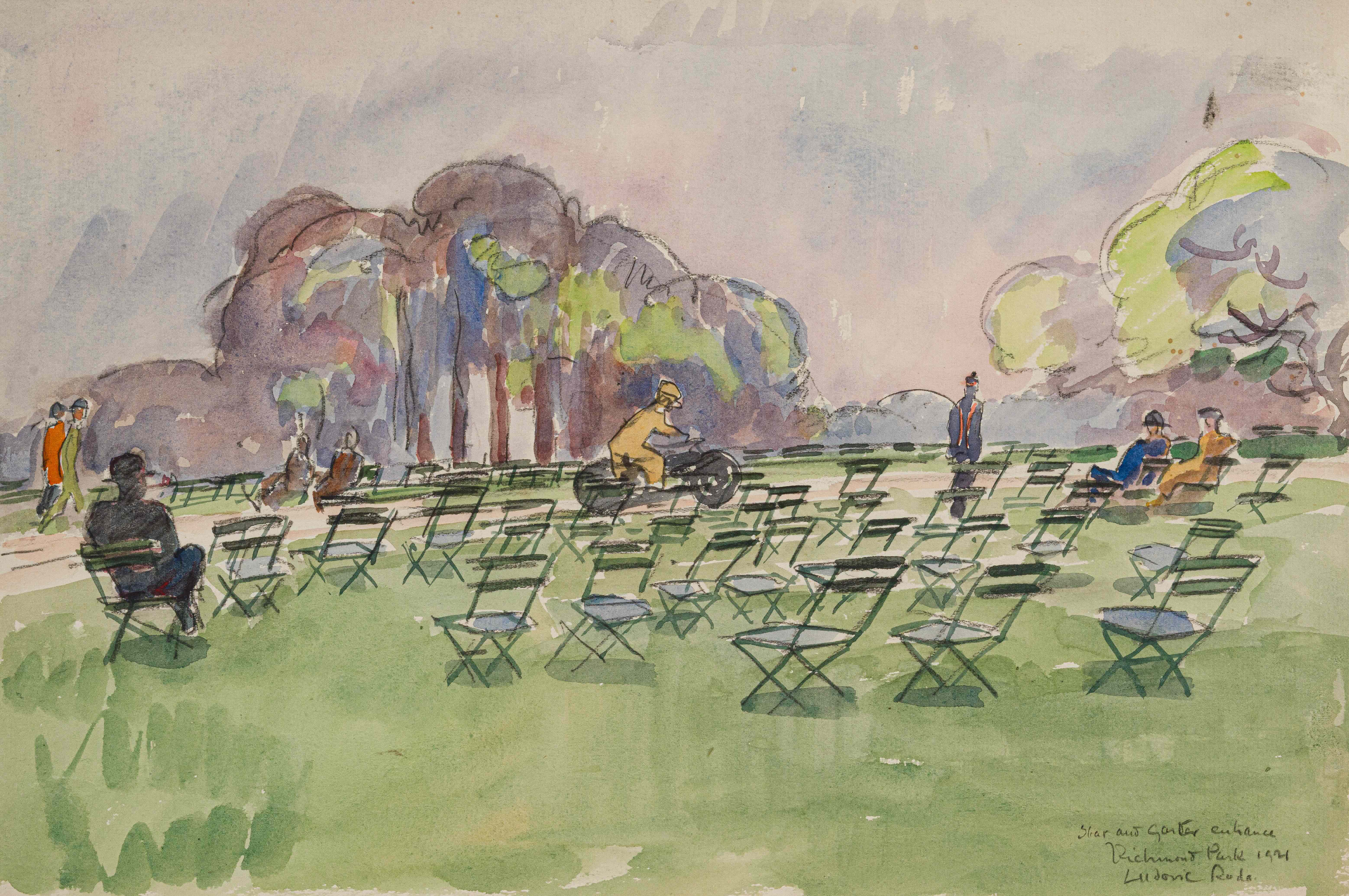 Ludovic-Rodo Pissarro - Star & Garter Entrance, Richmond Park