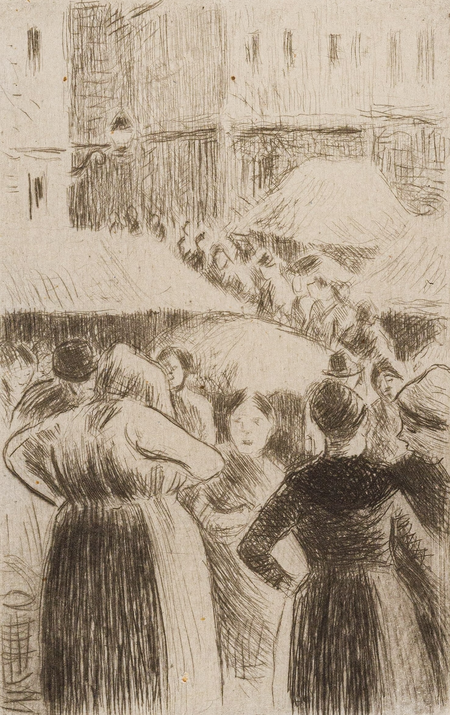 Camille Pissarro - Marché de Pontoise