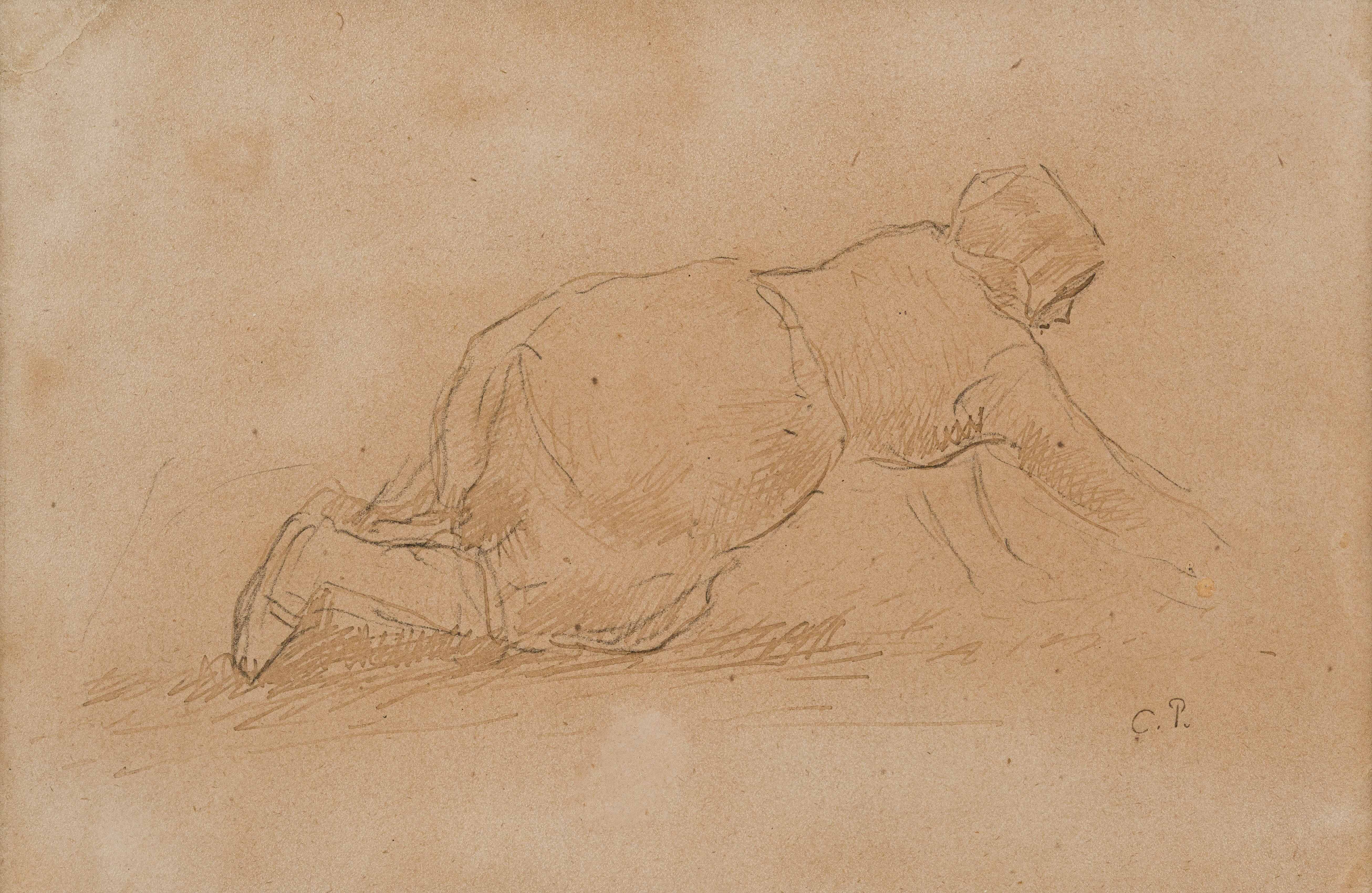Paysanne - Camille Pissarro (1830 - 1903)
