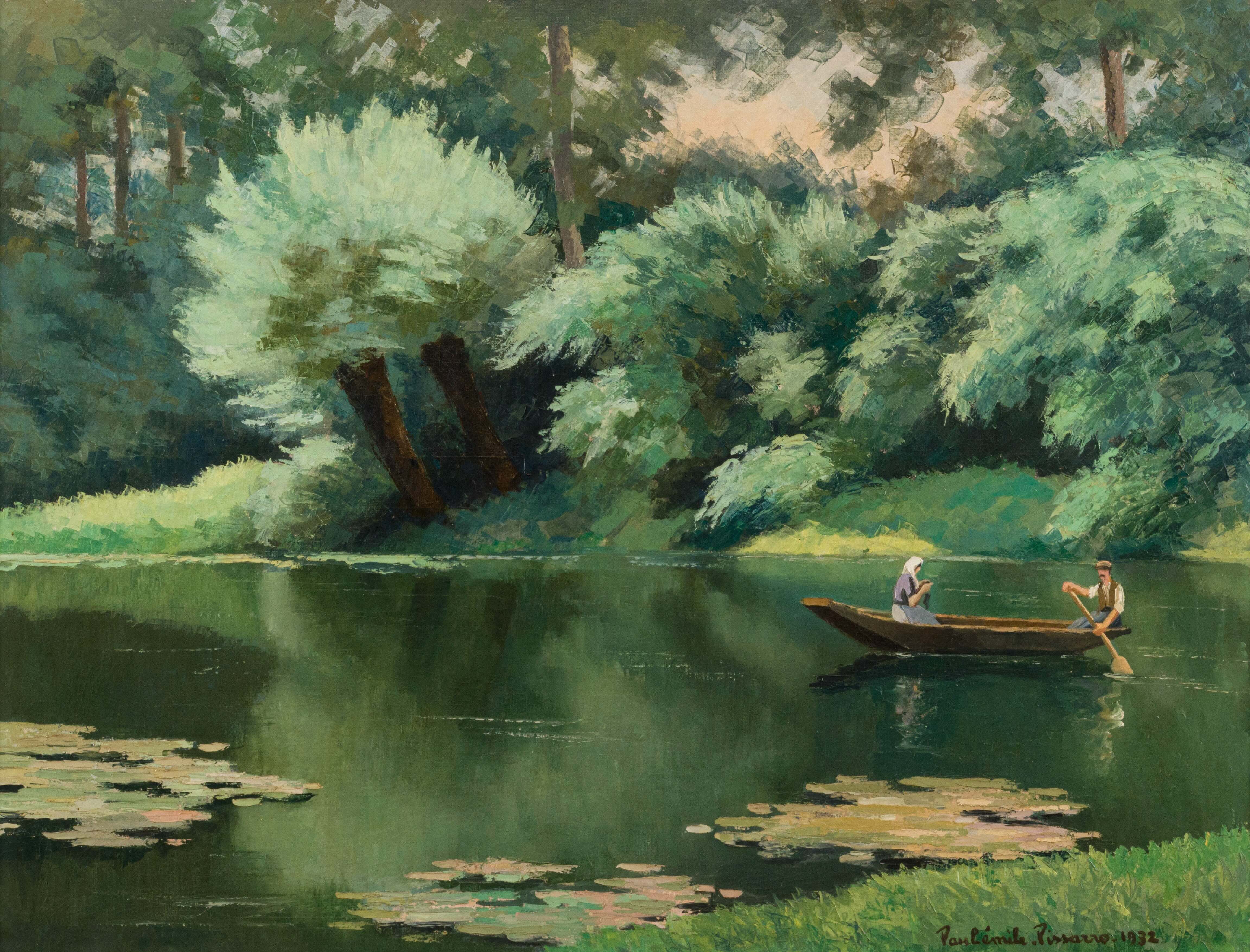 La Mare aux Saules - Paulémile Pissarro (1884 - 1972)