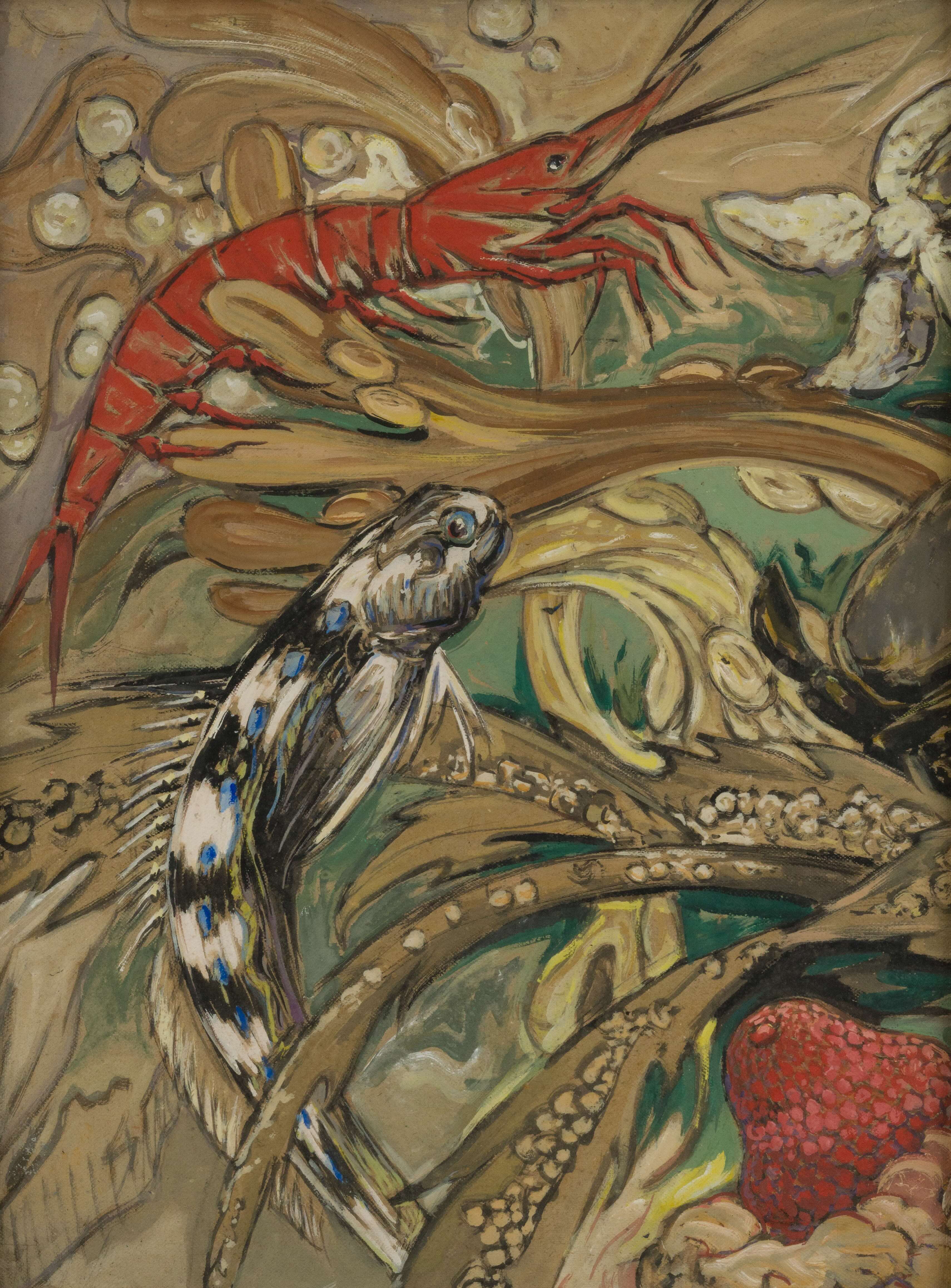 Georges Manzana Pissarro - Sous la mer (Under the sea)