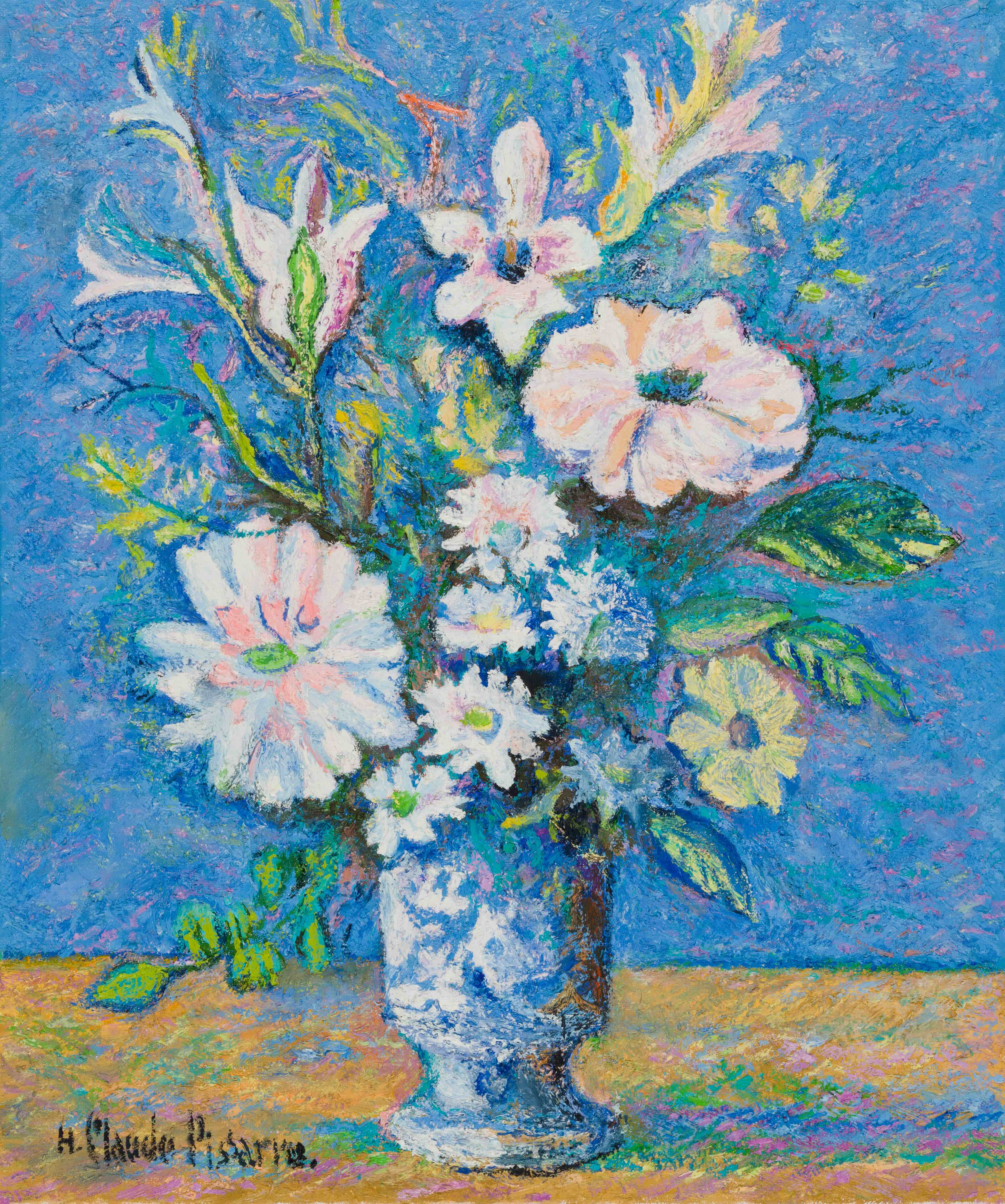 H. Claude Pissarro - Le bouquet de Maëva