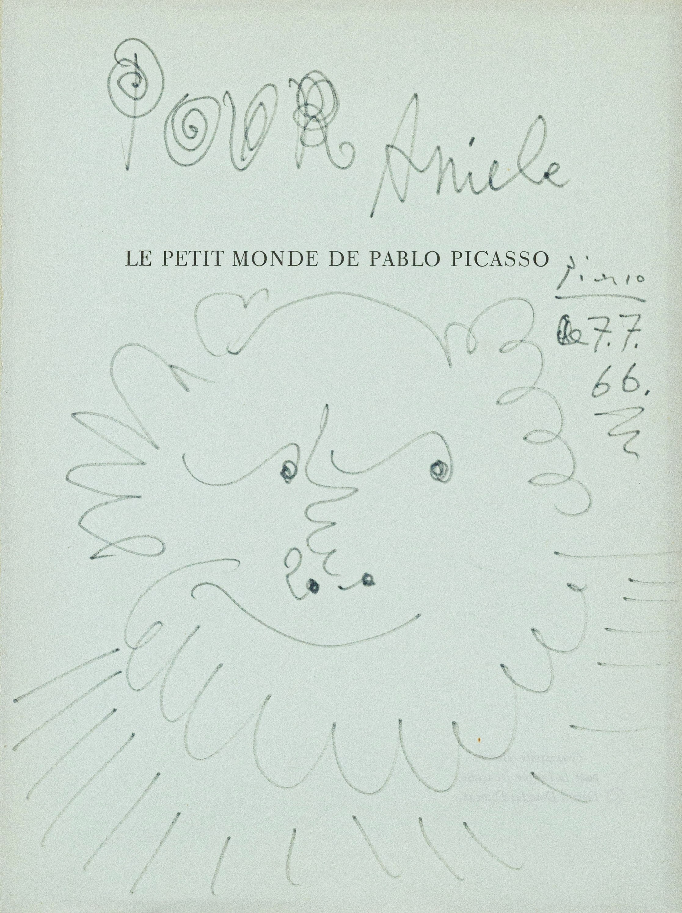 Bearded figure - Pablo Picasso (1881 - 1973)