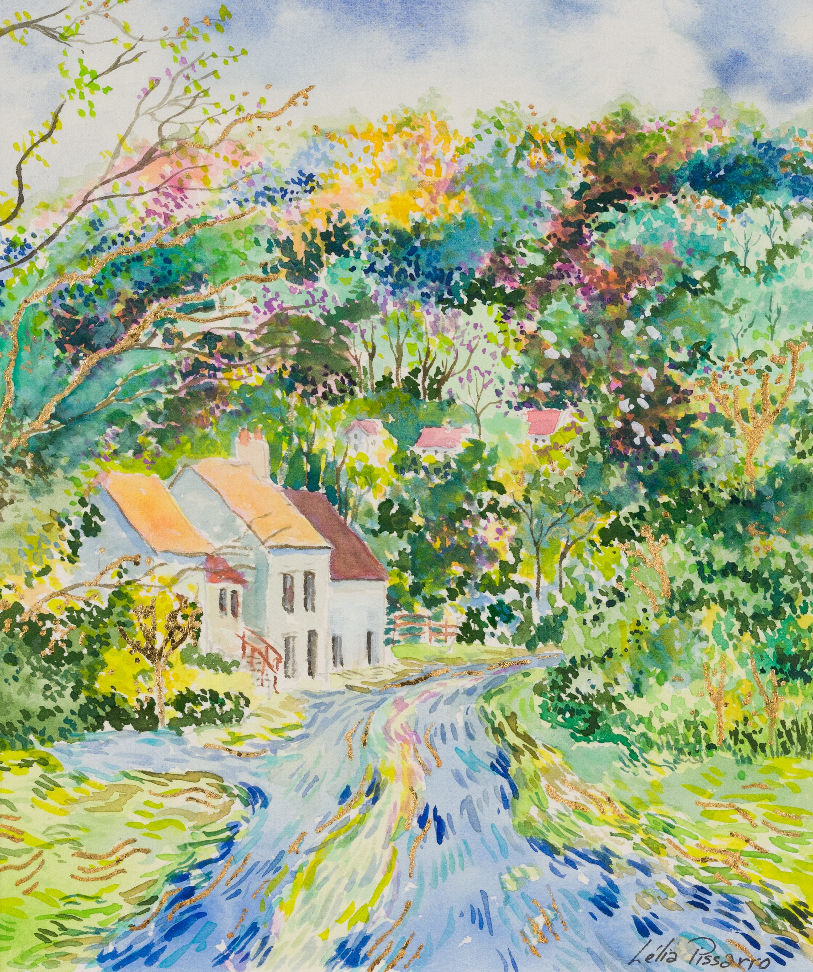 Lélia Pissarro, Figurative - La Maison de Nathalie Heudiard