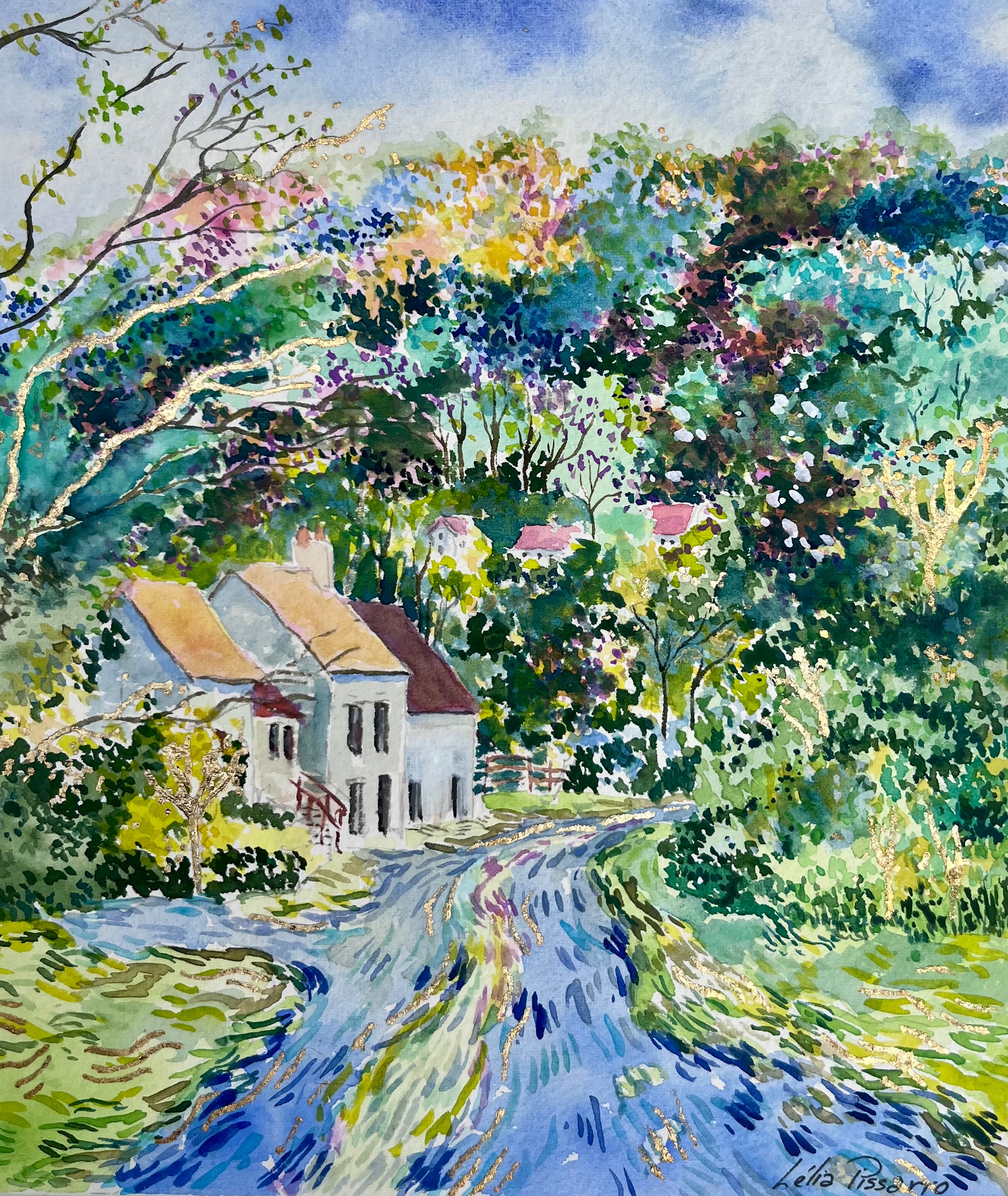 Lélia Pissarro, Figurative - La Maison de Nathalie Heudiard