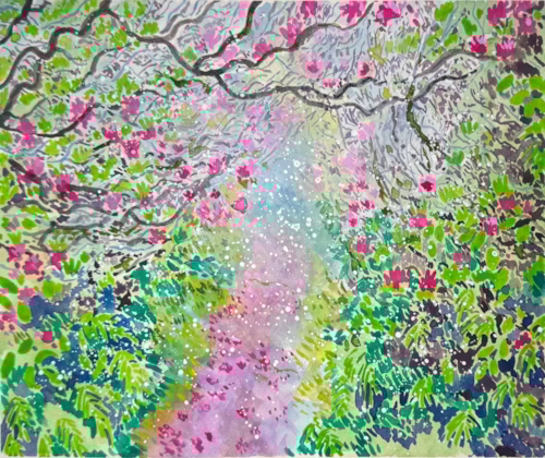 Lélia Pissarro, Figurative - Mystical and magical pathway