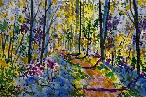 Lélia Pissarro, Figurative - The Queen's Forest