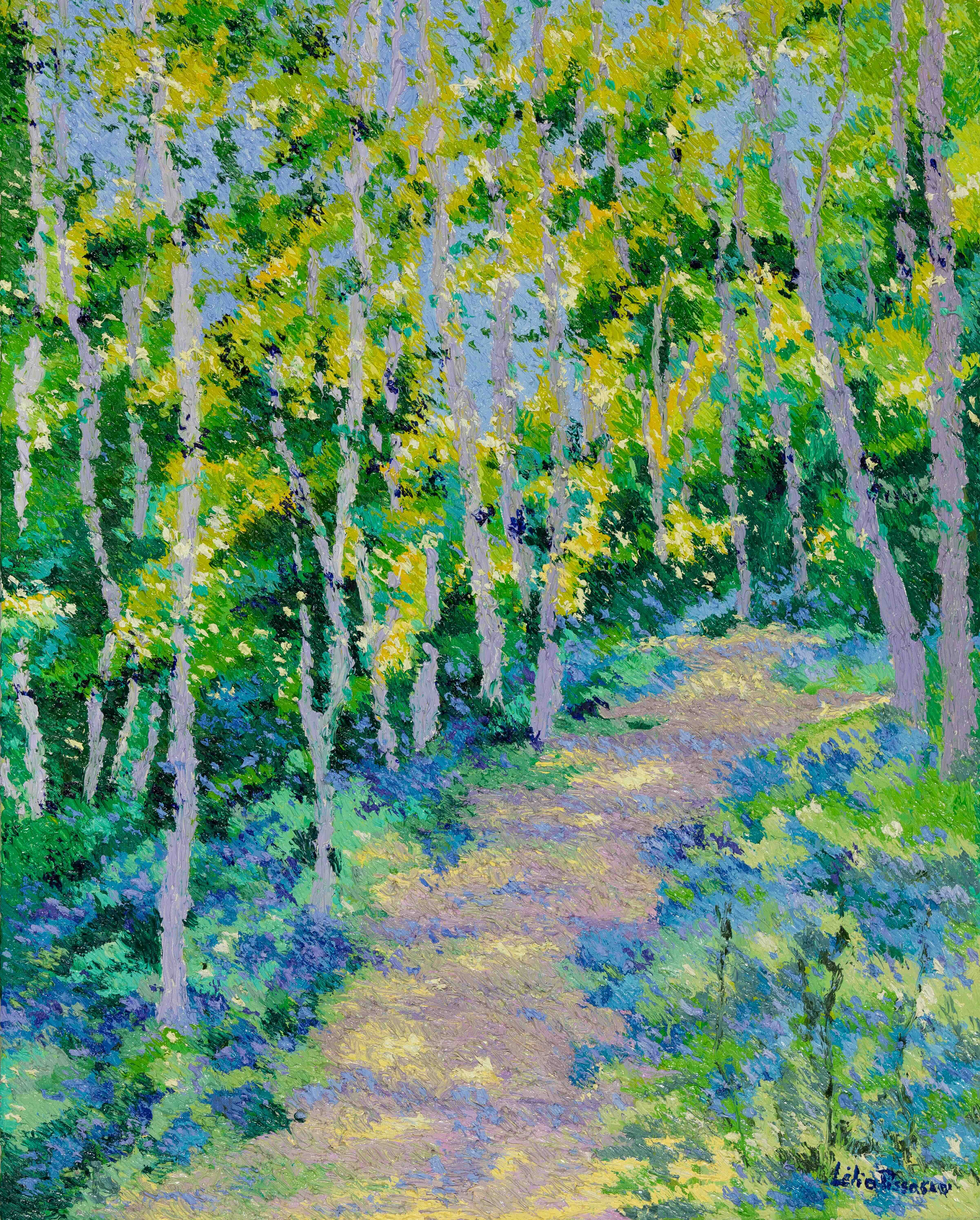 Tinkerbell is hiding - Lélia Pissarro, Figurative (b. 1963 - )
