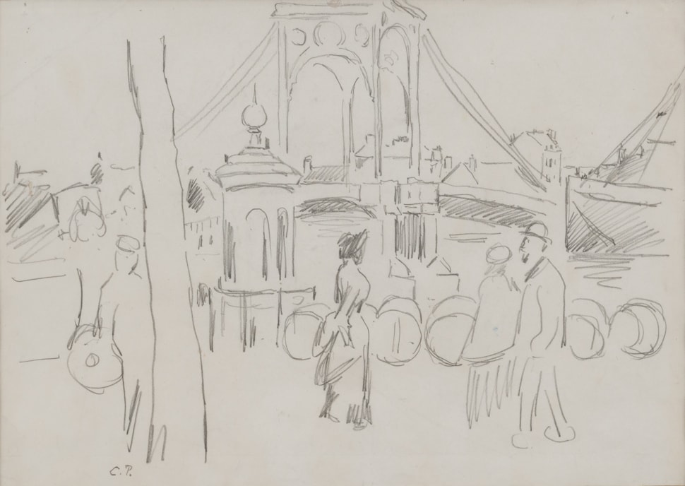 Pont à Rouen - Camille Pissarro (1830 - 1903)
