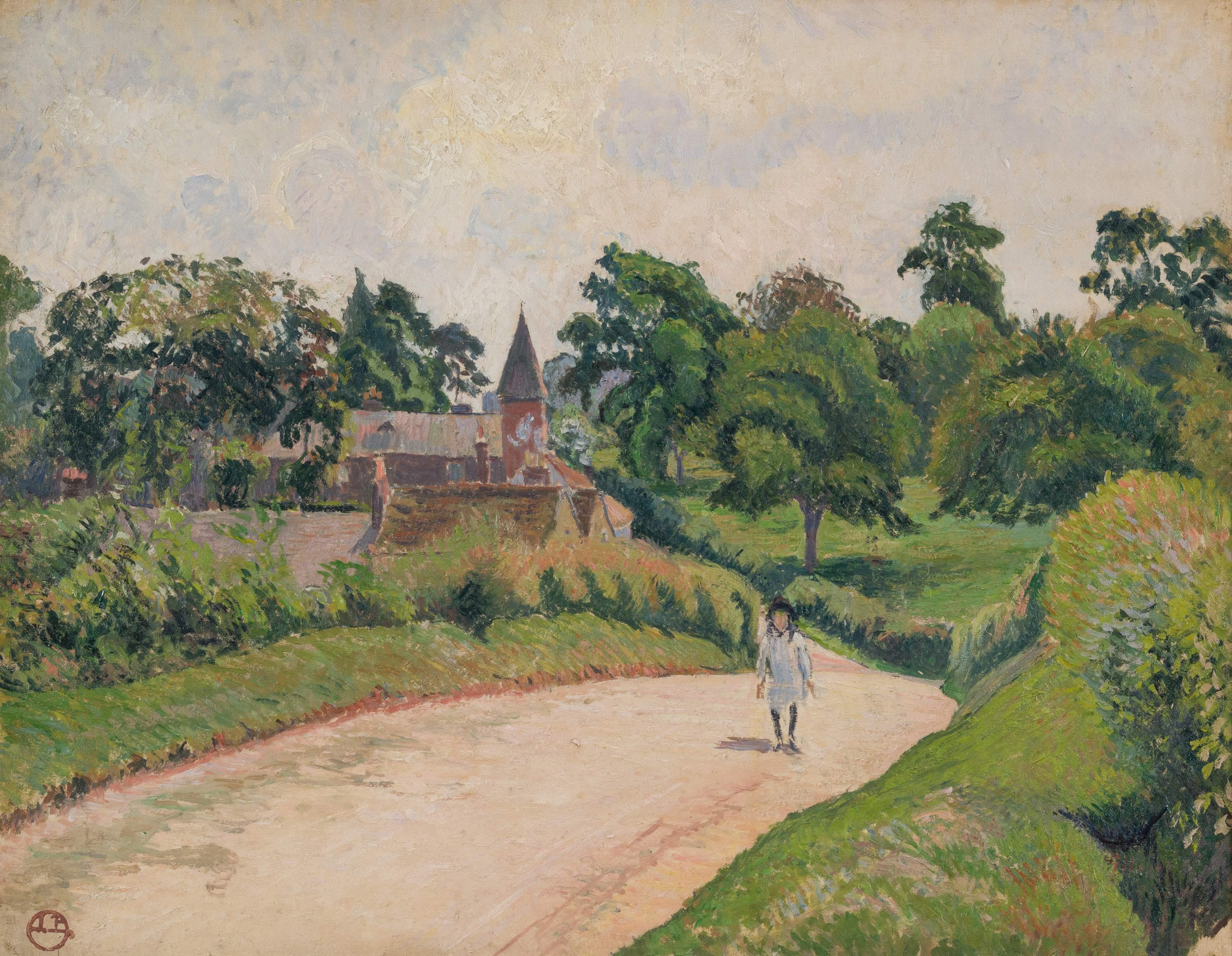 Lucien Pissarro - Tower Hill Chapel, Chipperfield