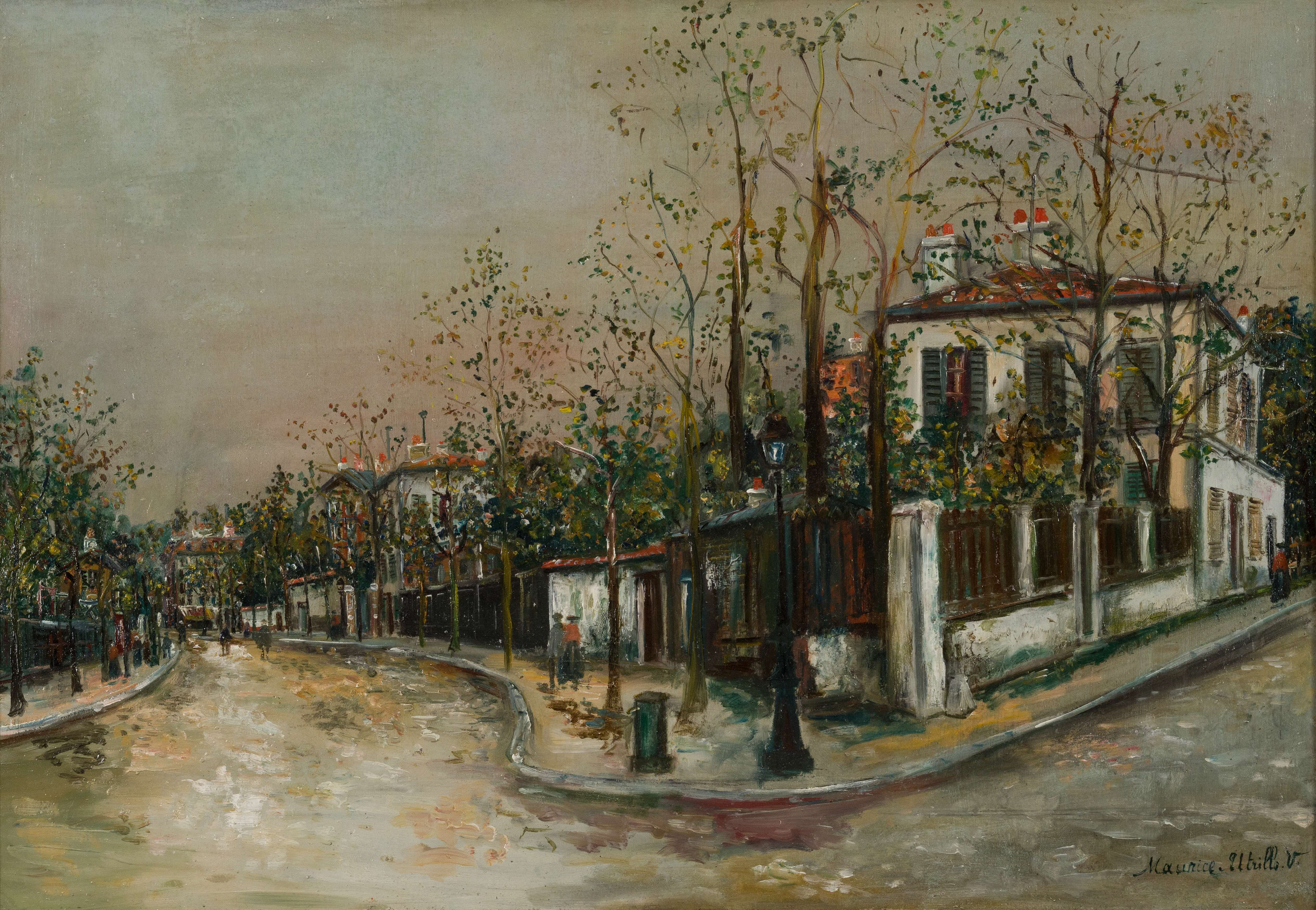 Rue à Sannois - Maurice Utrillo (1883 - 1955)
