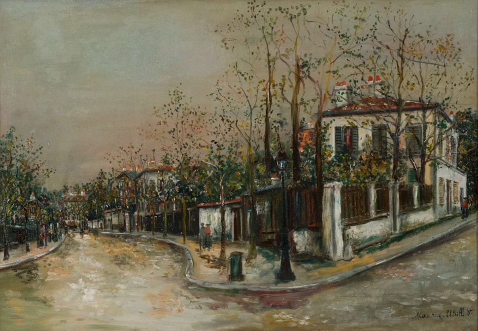 Rue à Sannois - Maurice Utrillo (1883 - 1955)